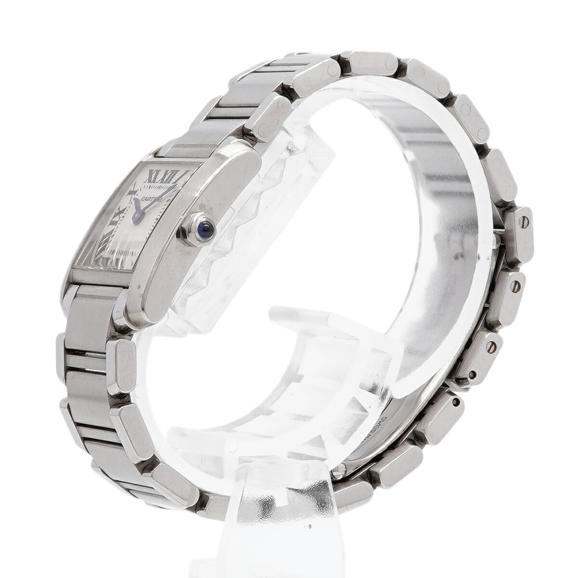 Cartier Tank Française SM W51008Q3 Ivory Dial 20mm Watch