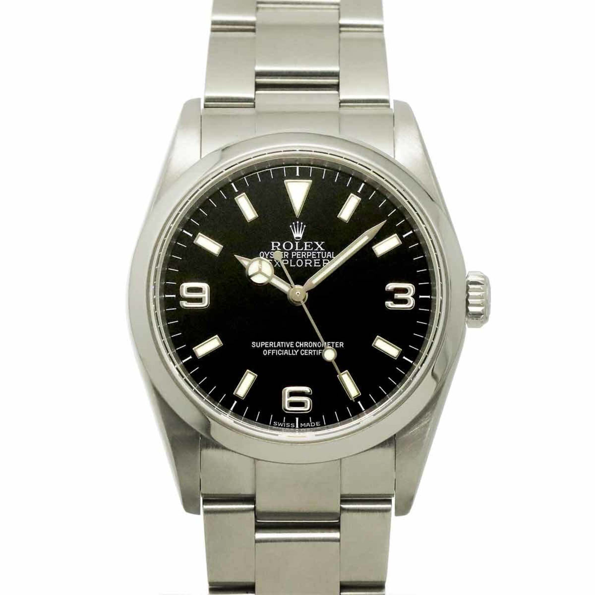 Rolex Explorer 114270 Black Dial 36mm Watch