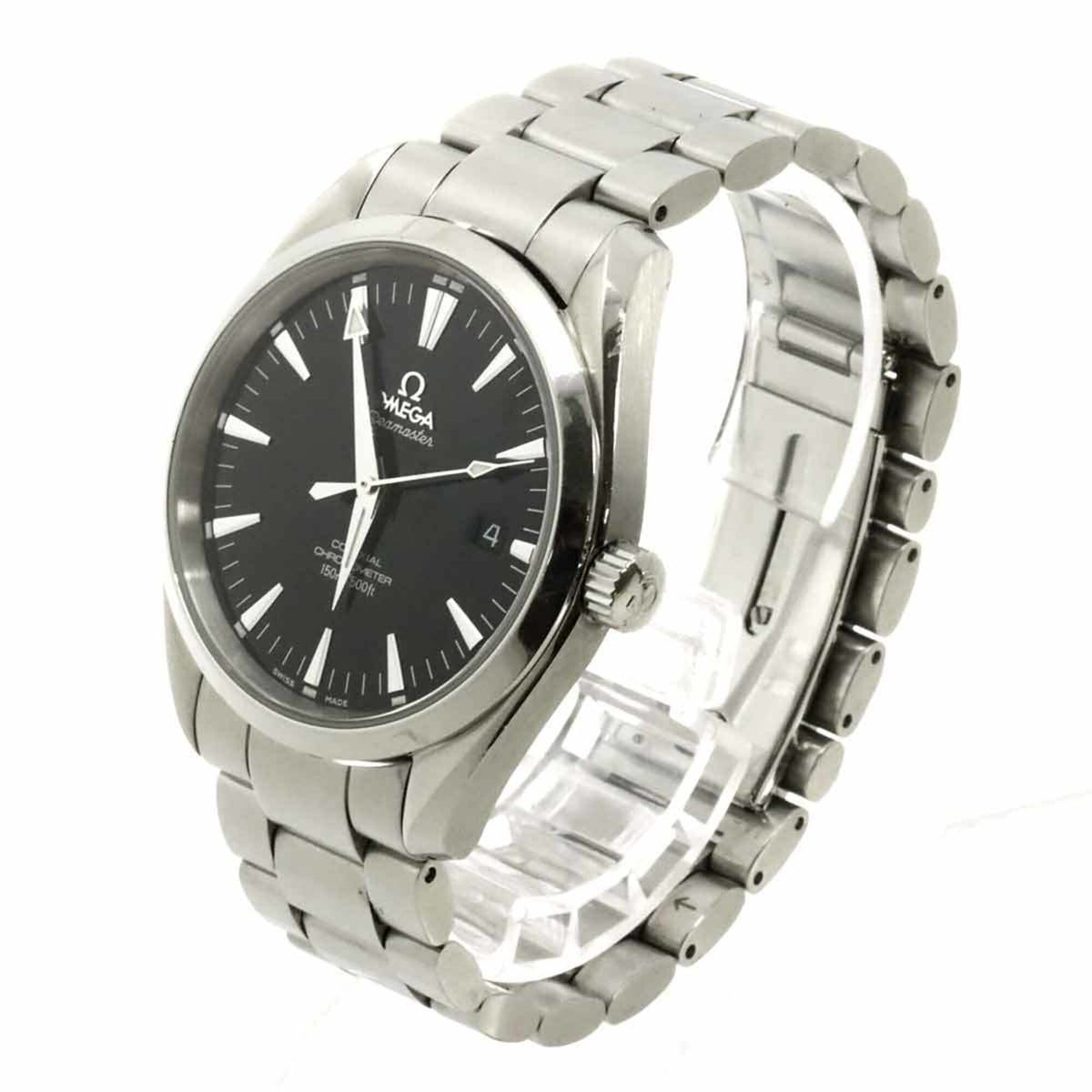 Omega Seamaster Aqua Terra Co-Axial 2503 50 met zwarte wijzerplaat 39mm Horloge