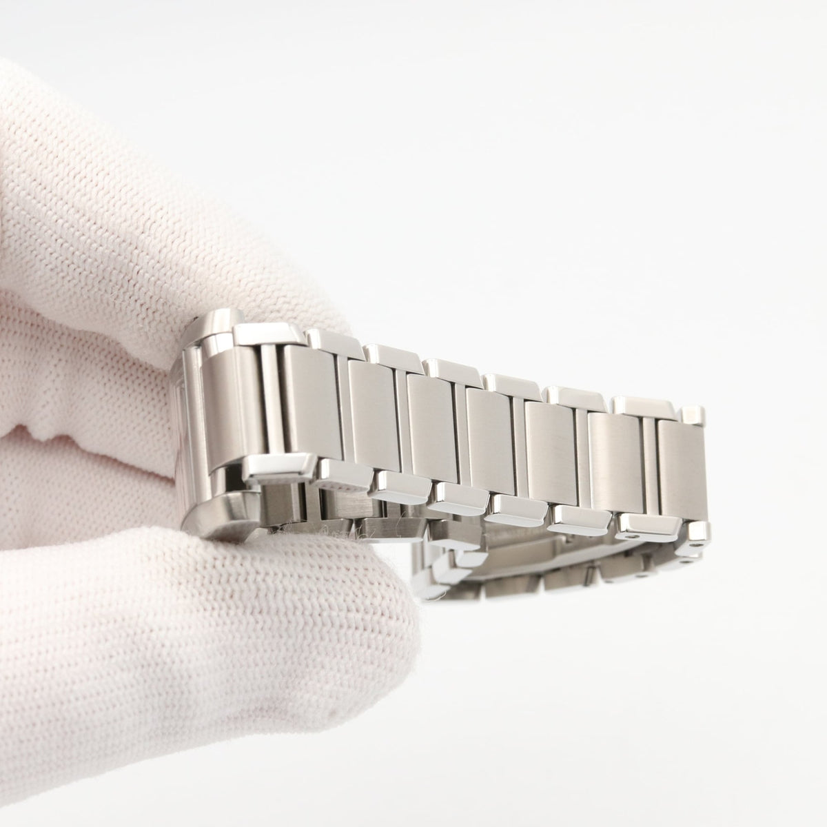 Cartier Tank Française SM W51028Q3 Pink Dial 20mm Watch