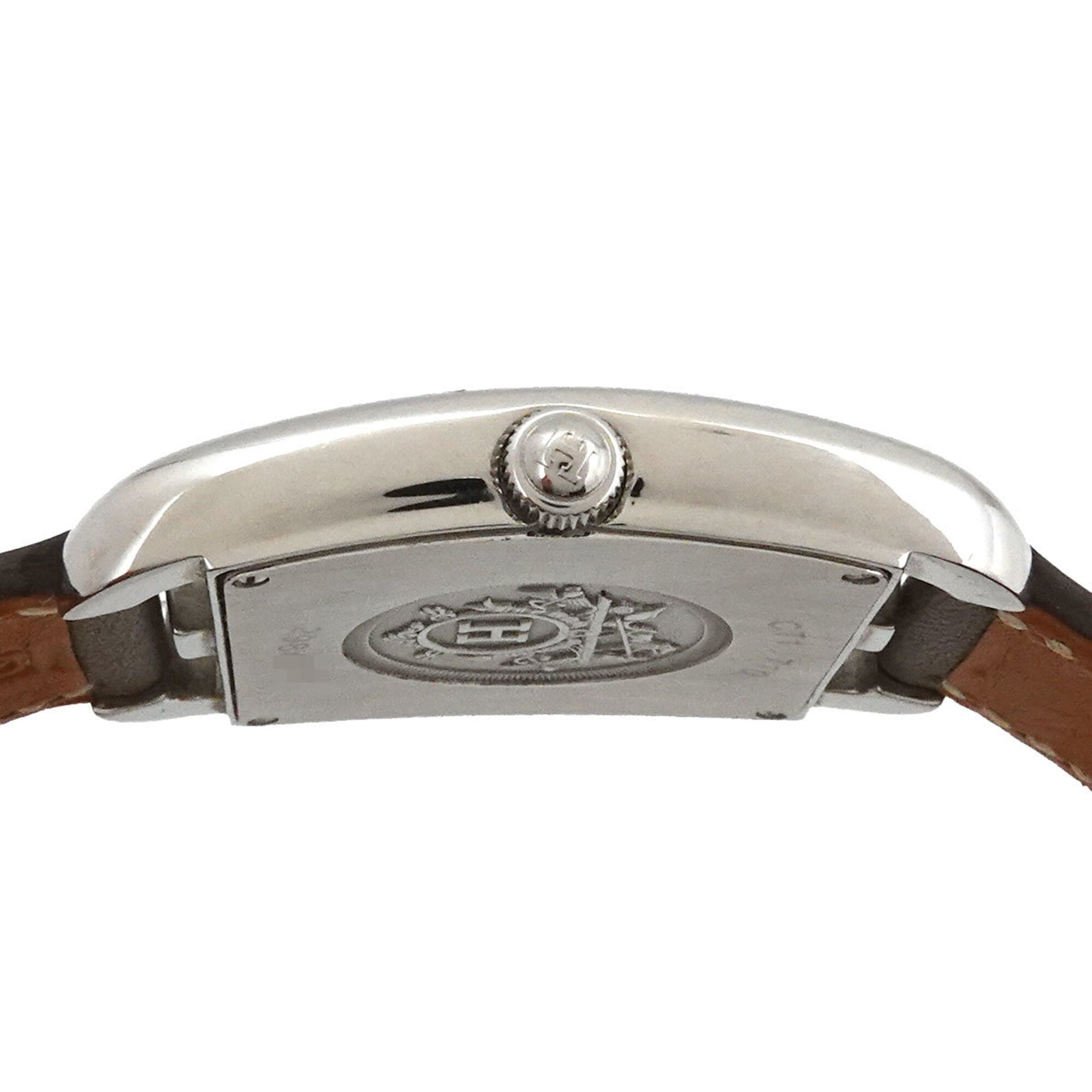 Hermes Cape Cod Tonneau Double Tour CT1 710 Boys' Date White Quartz