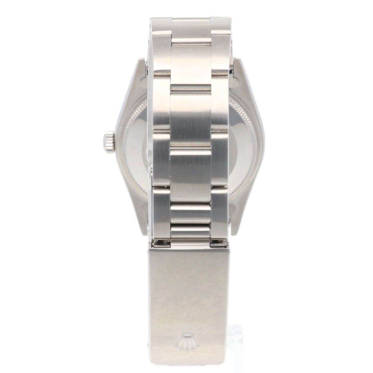 Rolex Air-King Oyster Perpetual 14000M, marineblaues Zifferblatt, 34 mm Uhr