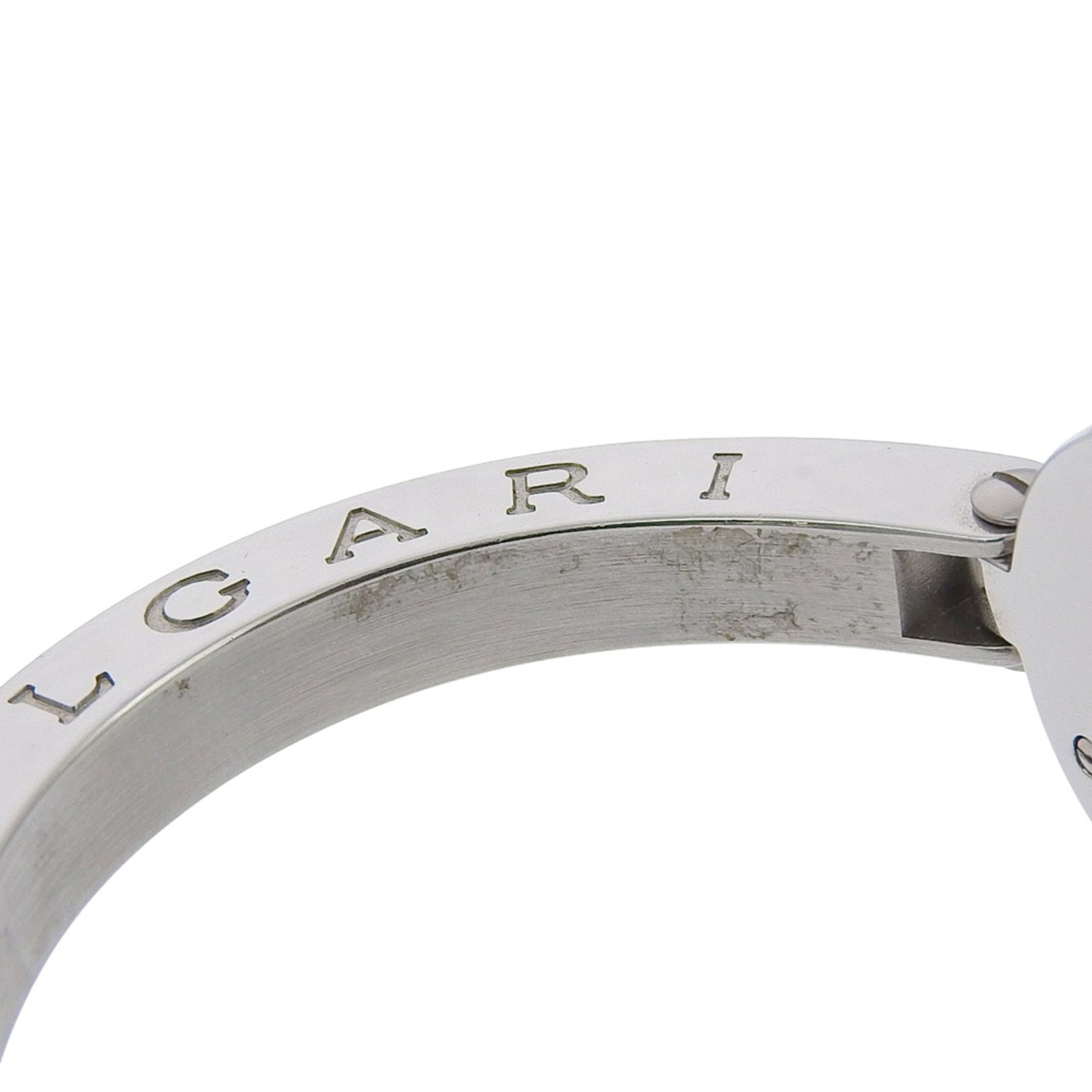 BVLGARI Bzero1 BZ22S dameshorloge van roestvrij staal met quartz-uurwerk en analoog display, met zwarte wijzerplaat