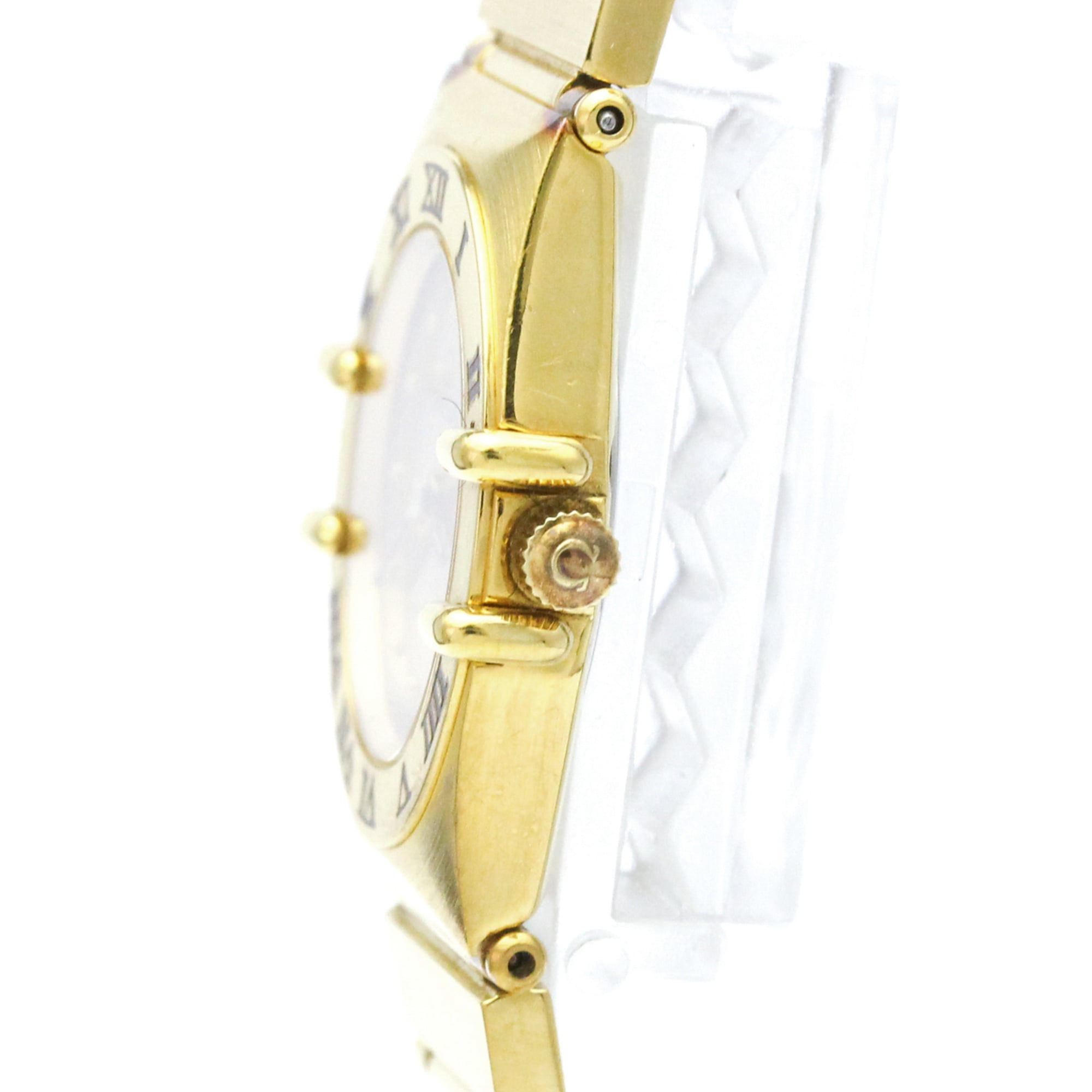 Montre Omega Constellation 7951076 à cadran doré, 22 mm