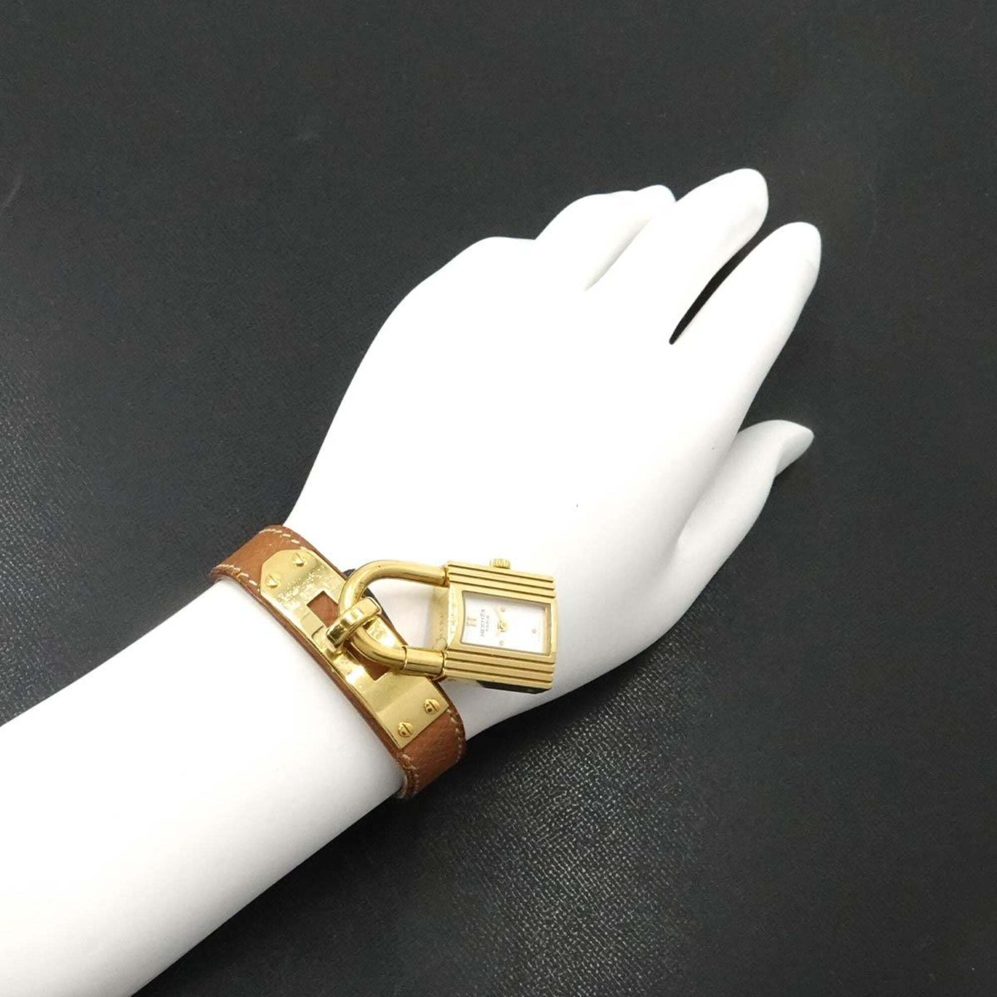 Hermes Kelly White Dial 20mm Watch
