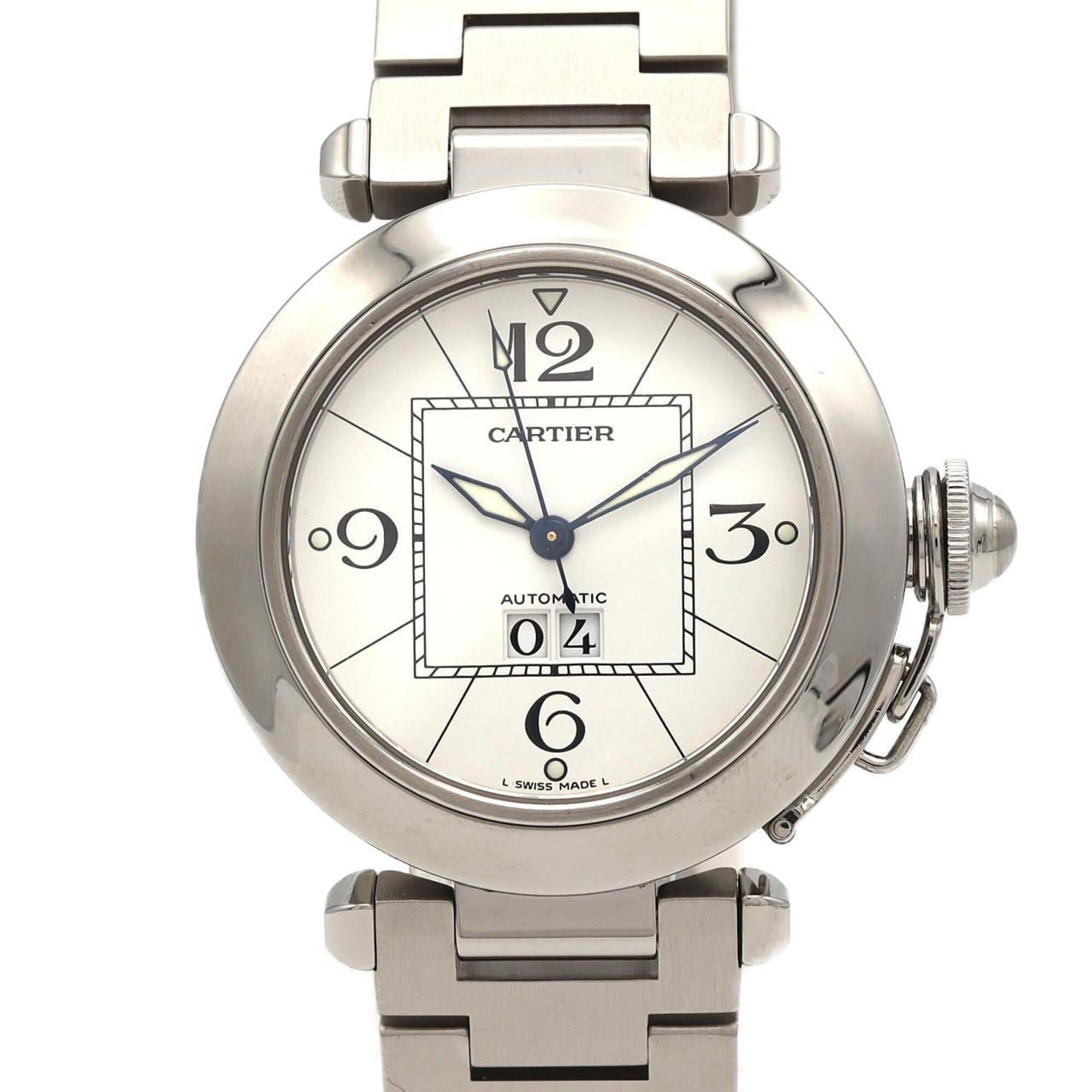 Cartier Pasha W31055M7 White Dial 35mm Watch