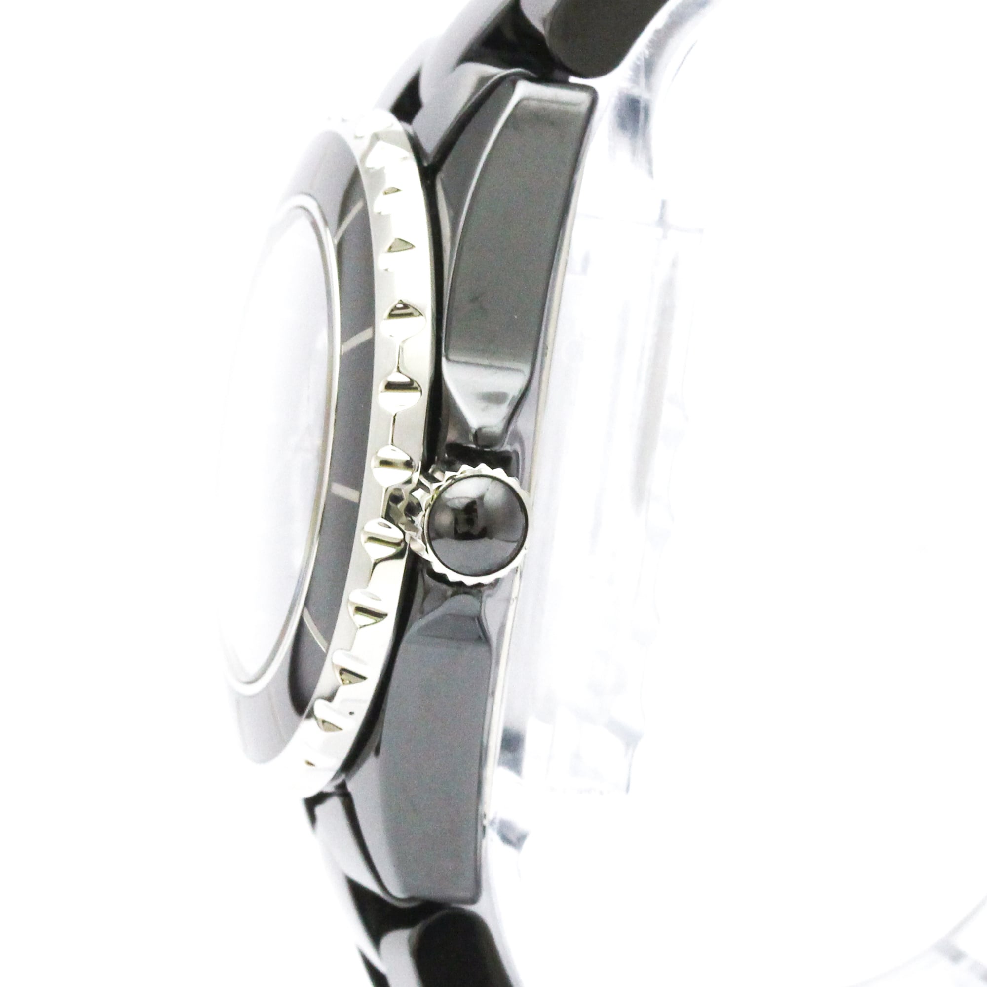 CHANEL J12 Intense zwart keramisch quartz dameshorloge H3828