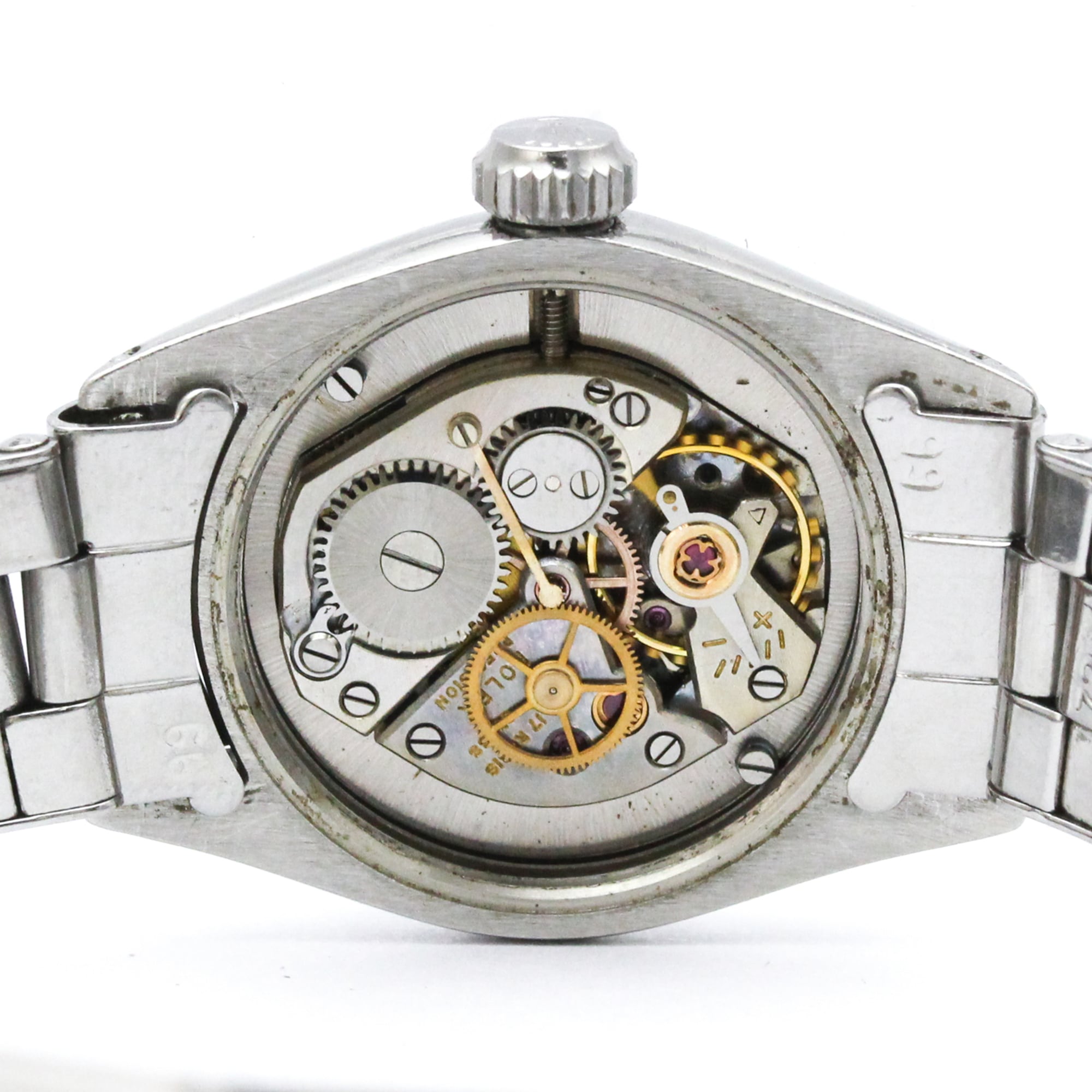 Rolex Oyster 6410 Silver Dial Stainless steel 25mm Watch
