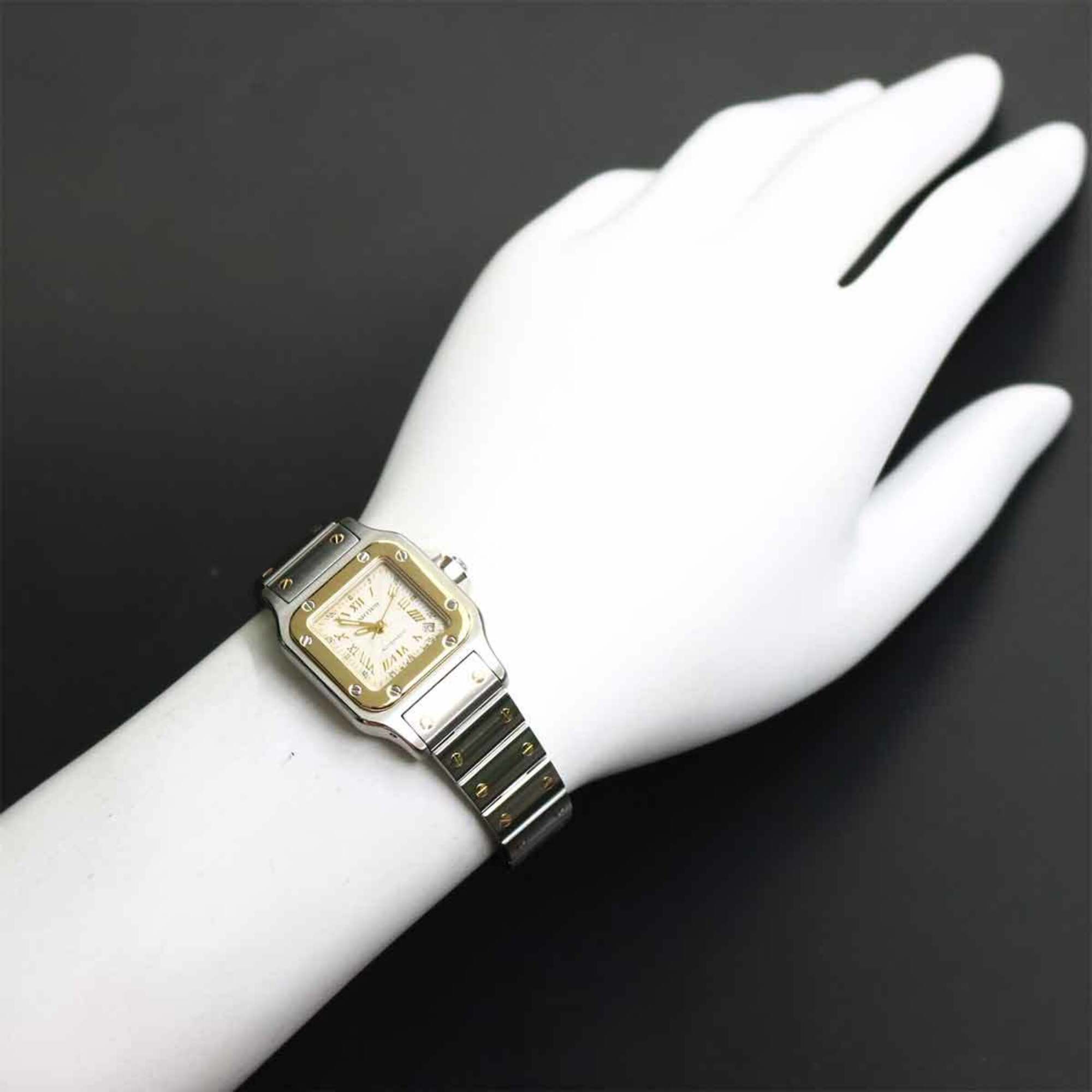 Cartier Santos W20045C4 Silver Dial 24mm Watch