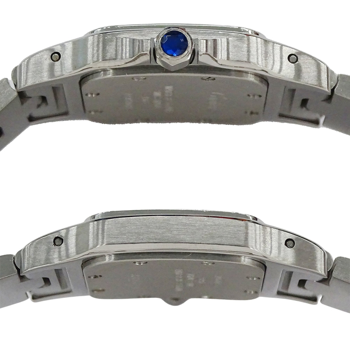 Cartier Santos Galbee SM W20056D6 Ivory Dial 24mm Watch