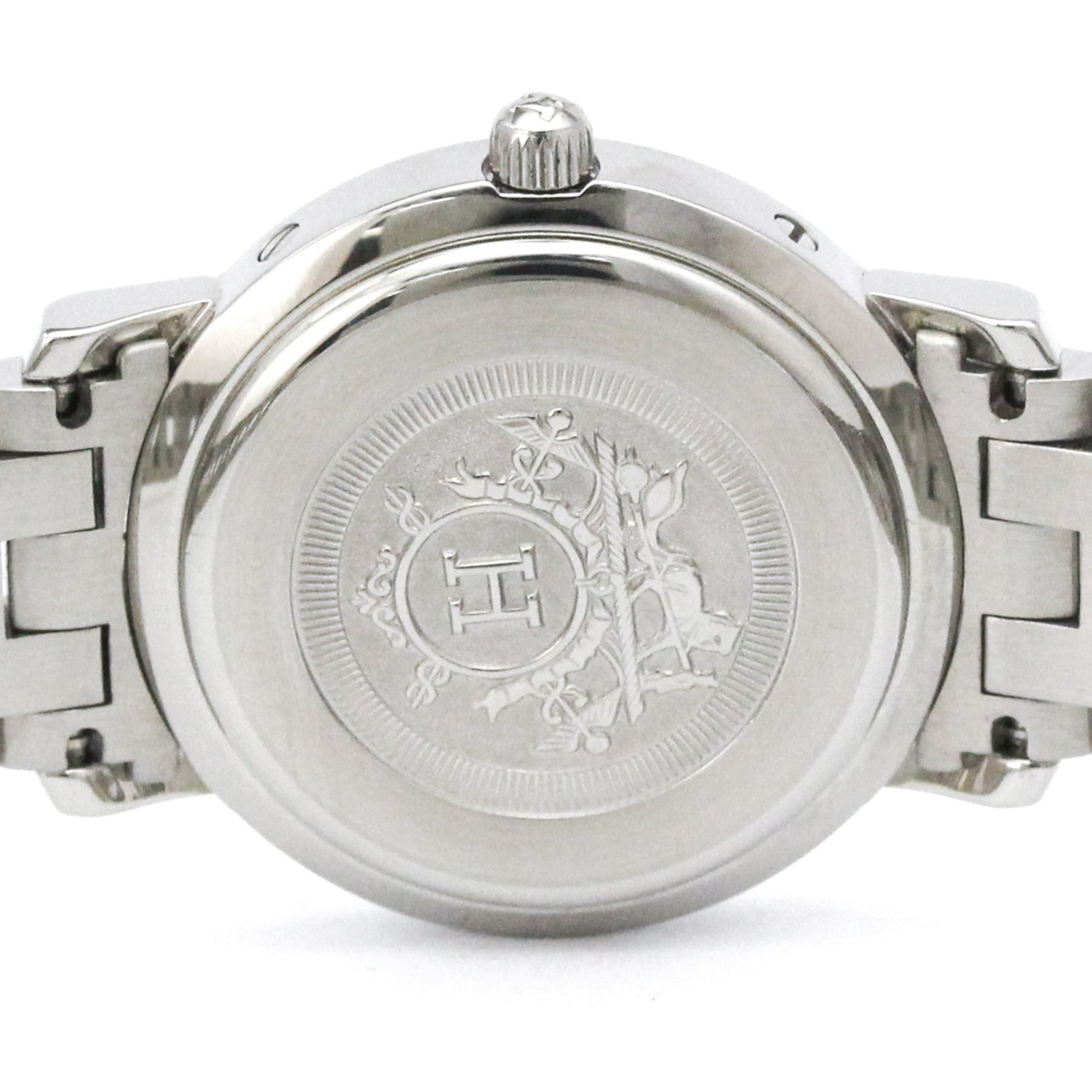 HERMES Clipper Stainless Steel Quartz Ladies CL4.210