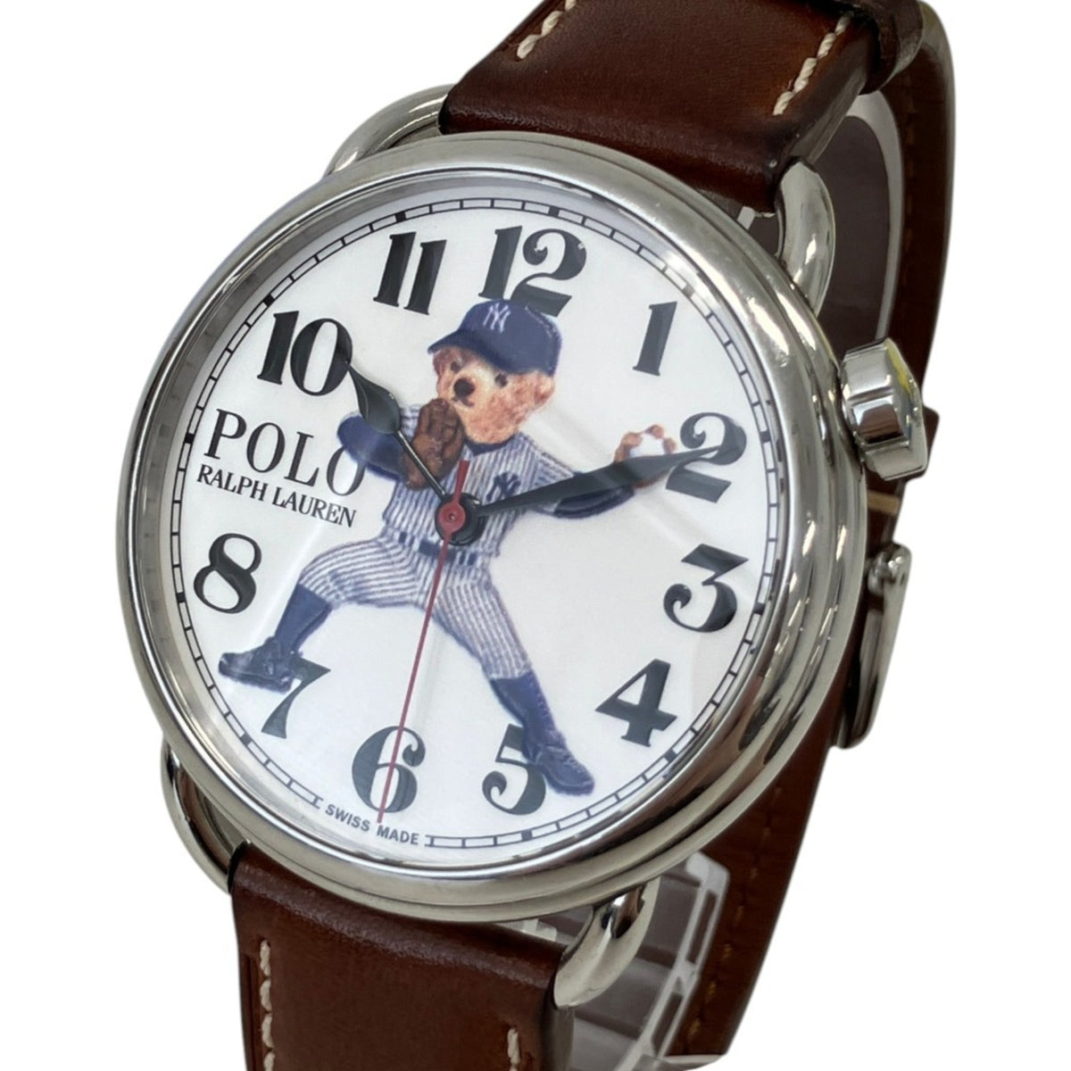 Montre Ralph Lauren Blanc à cadran de 42 mm