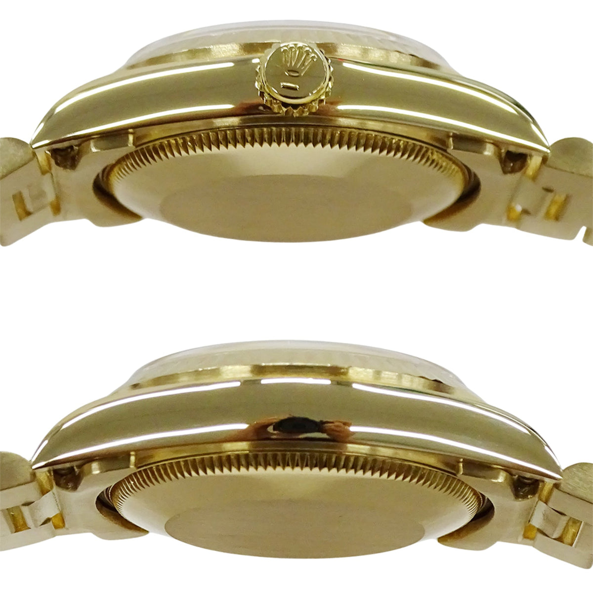 Rolex Datejust 68278G L Gold Dial 30mm Watch