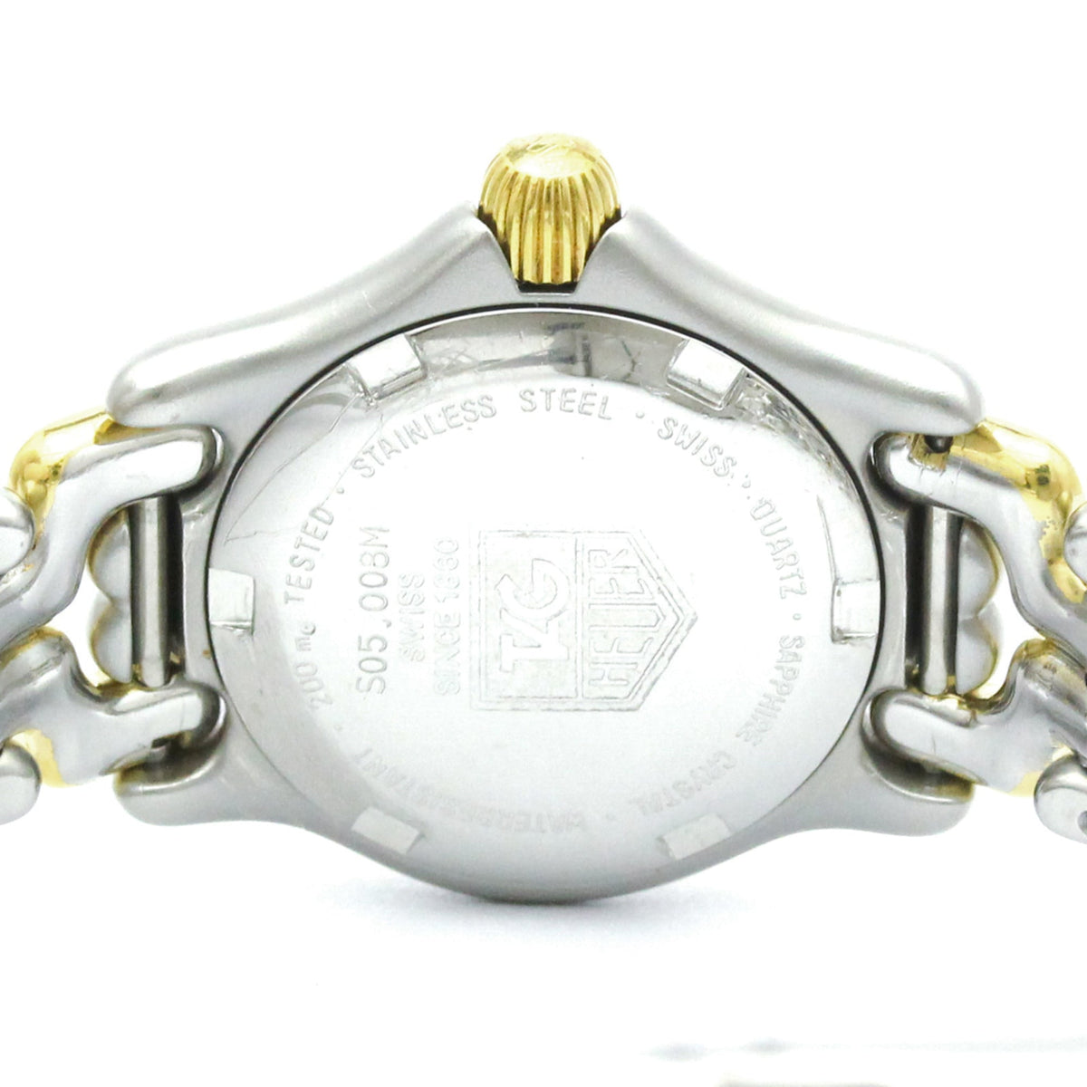 TAG Heuer Sel S05.008M White Dial 24mm Watch