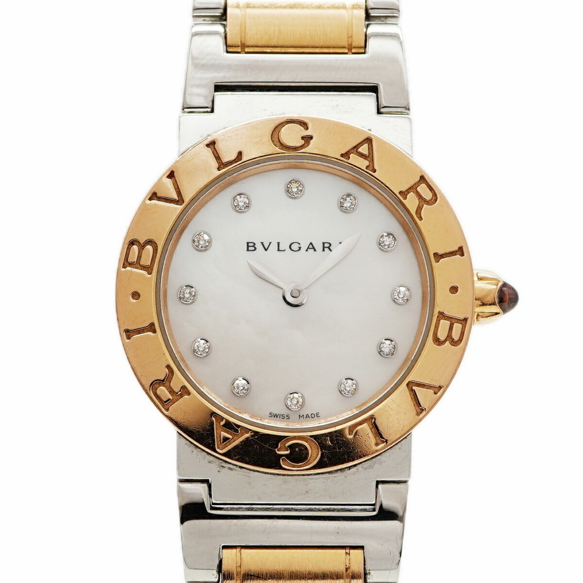 Bvlgari BBLP26SG White Dial Women's Watch