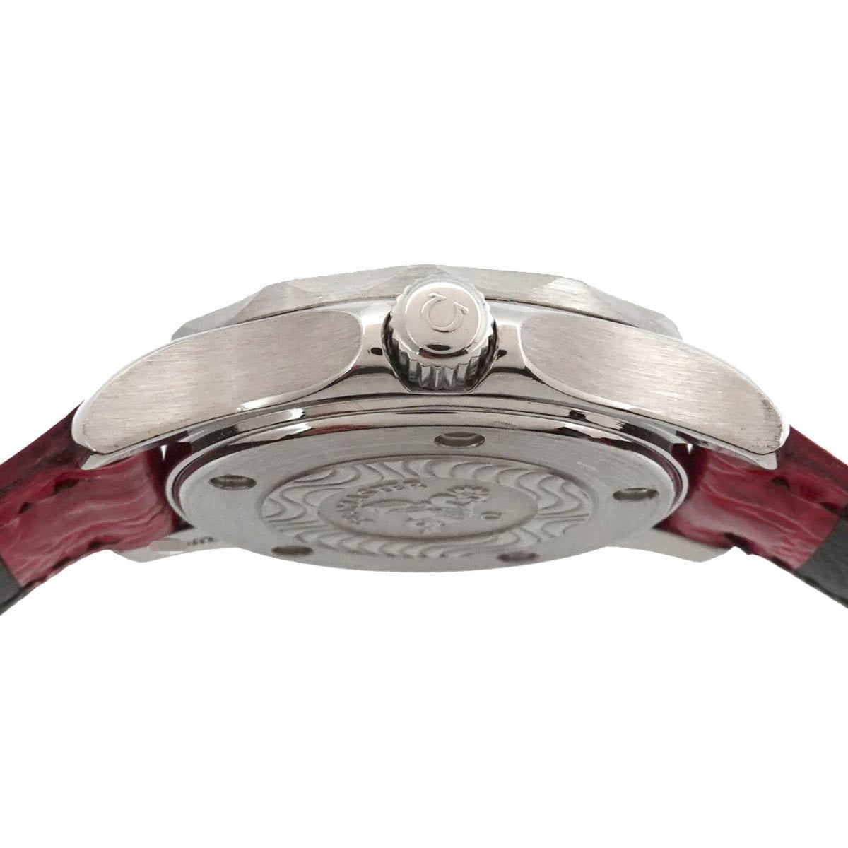 Omega Seamaster 300 Professional 2582 61 Rot farbiges Zifferblatt 28 mm Uhr