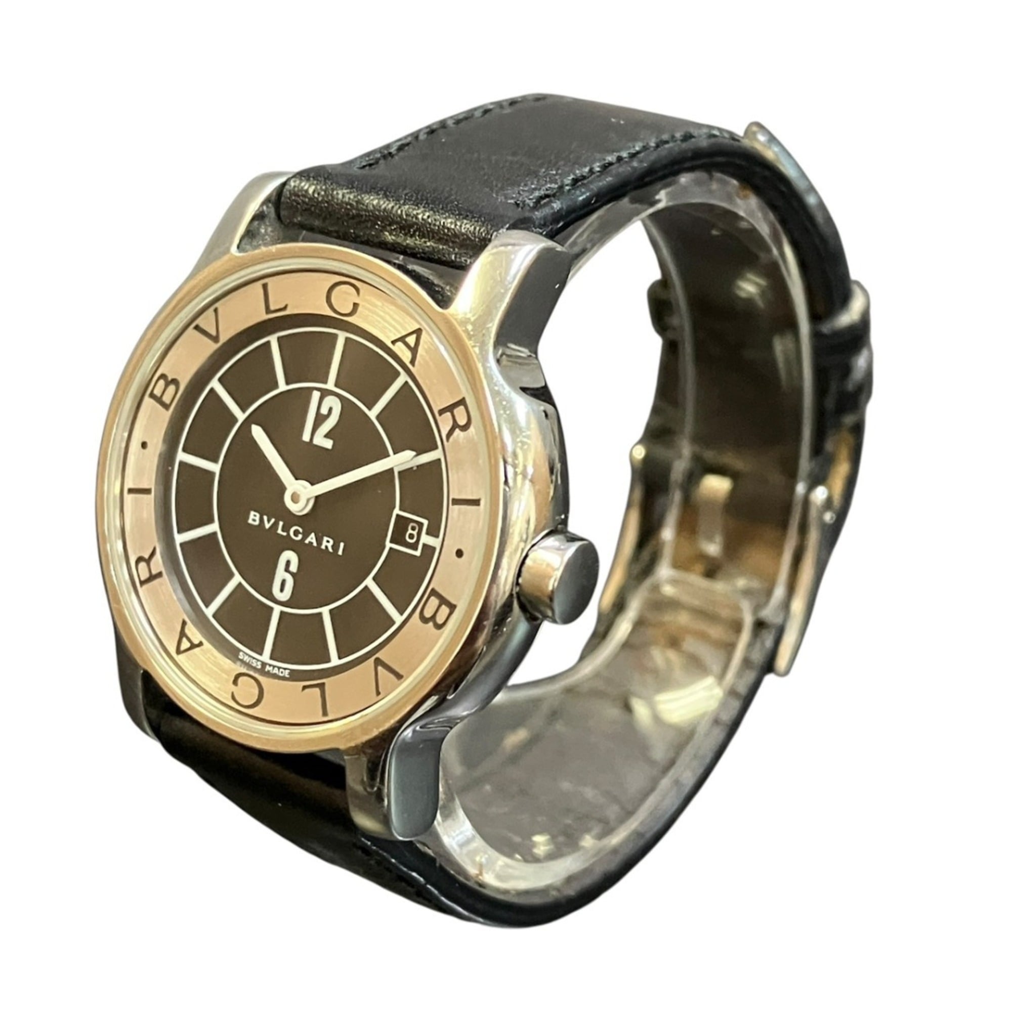 Bulgari BVLGARI ST29S Black Dial 28mm Watch