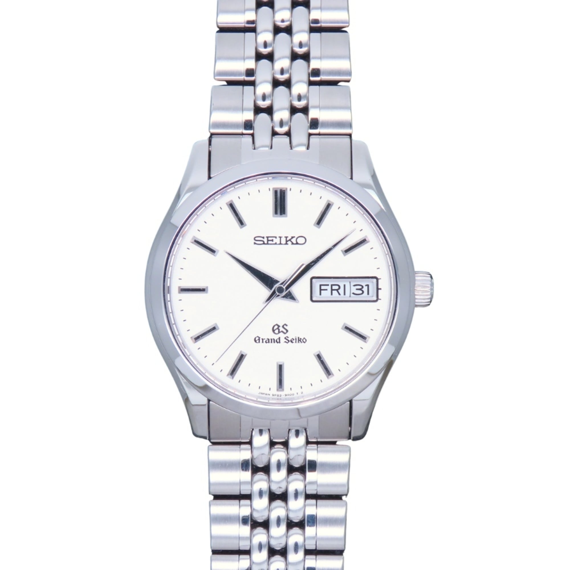 Montre Grand Seiko Seiko Grand 9F83-9A00 argentée, Blanc, cadran de 35 mm