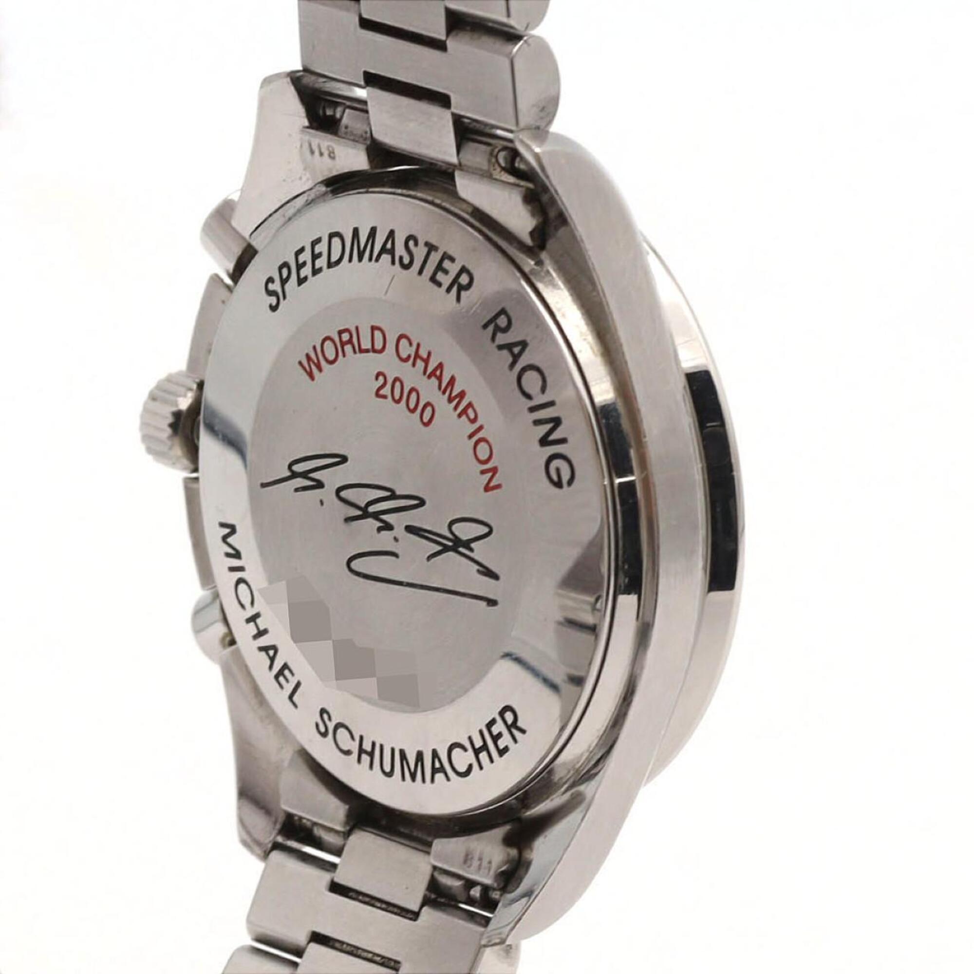 Omega Speedmaster Racing Michael Schumacher 3517.3 Silver Dial 39mm Watch