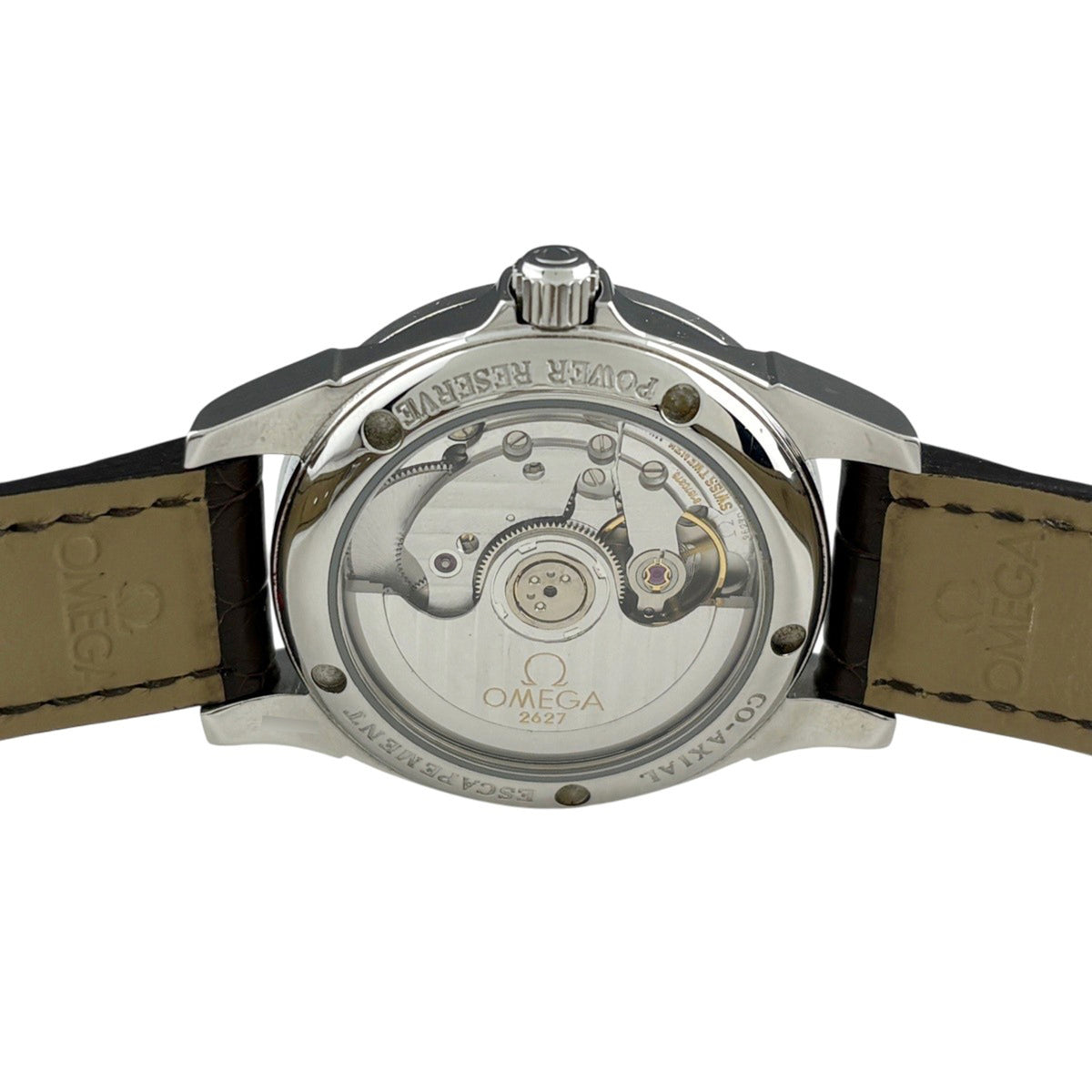 Omega De Ville Co-Axial 4863.31.32 Silber Zifferblatt 35 mm Uhr