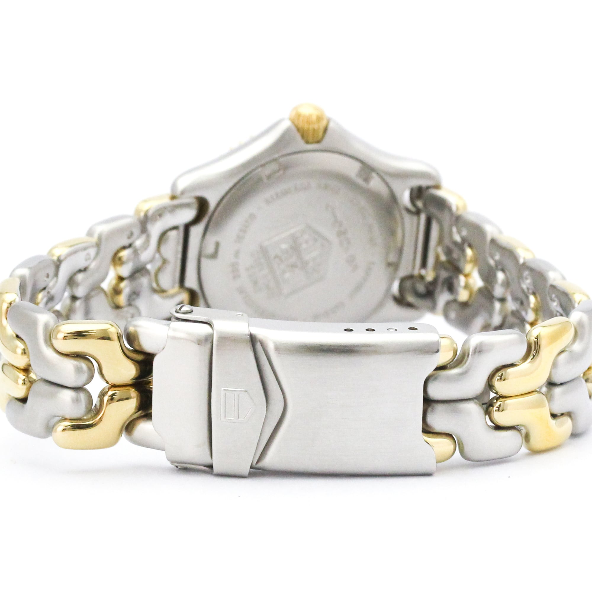 TAG HEUER Sel 200M Gold Plated Steel Ladies Watch WG1320 Polished