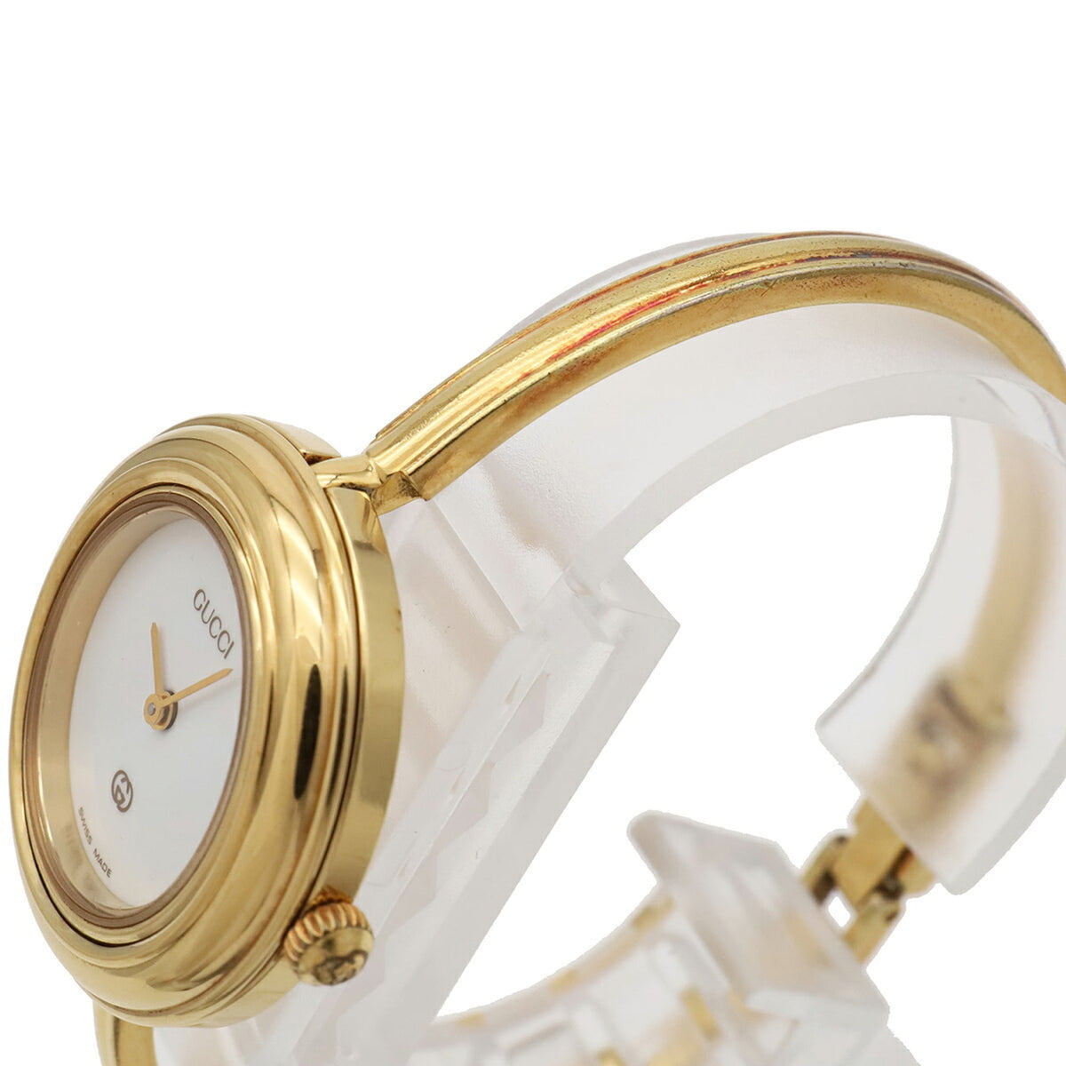 Gucci Change Bezel 11/12 White Dial 26mm Watch