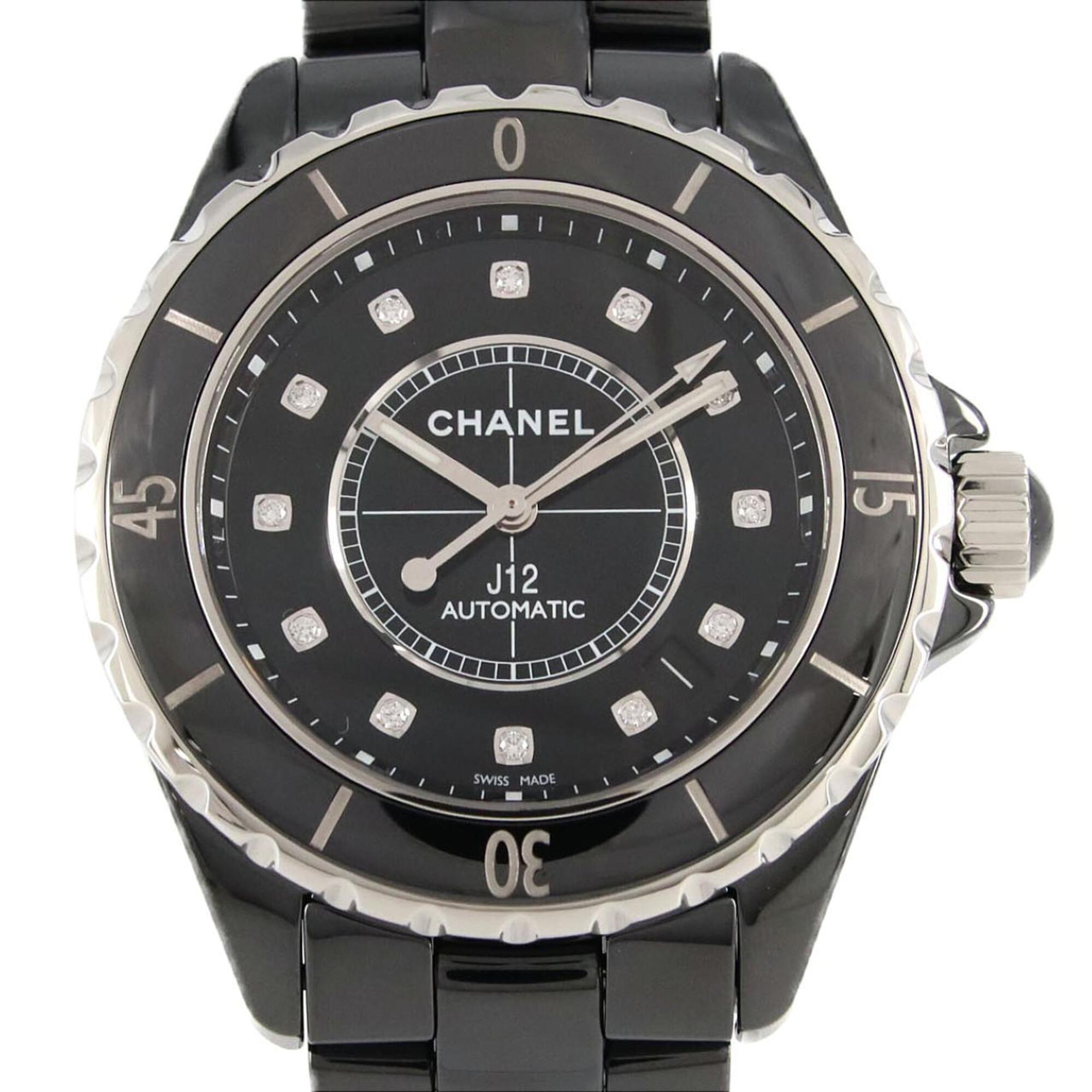Chanel J12 38mm Ceramic 12P H1626 Automatic Watch