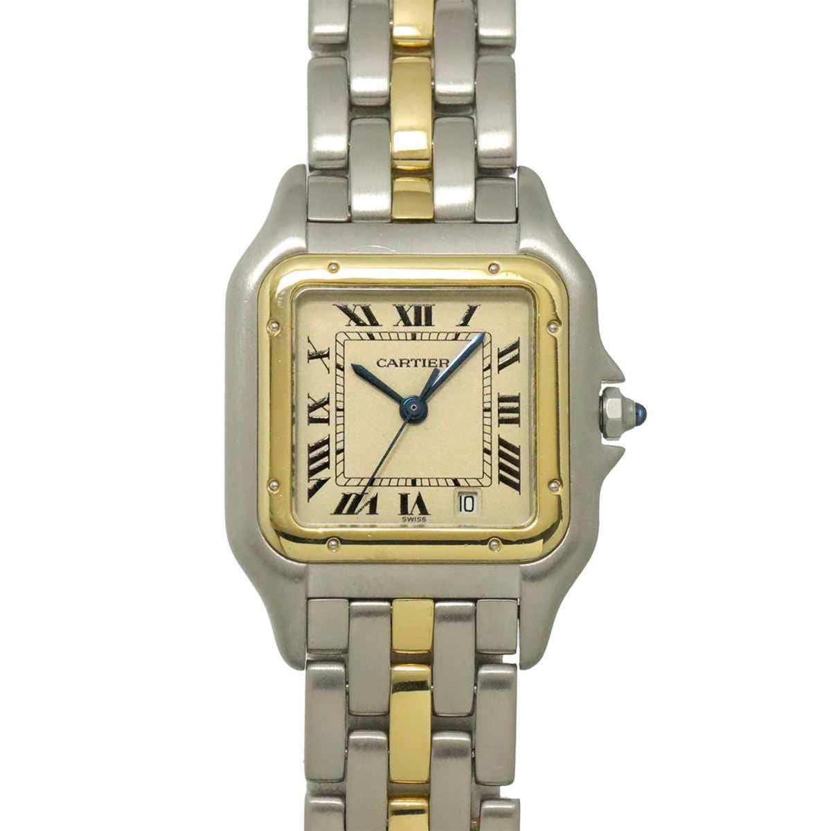 Cartier Panthère MM 1-reihig W25028B5 Elfenbein Zifferblatt 26 mm Uhr