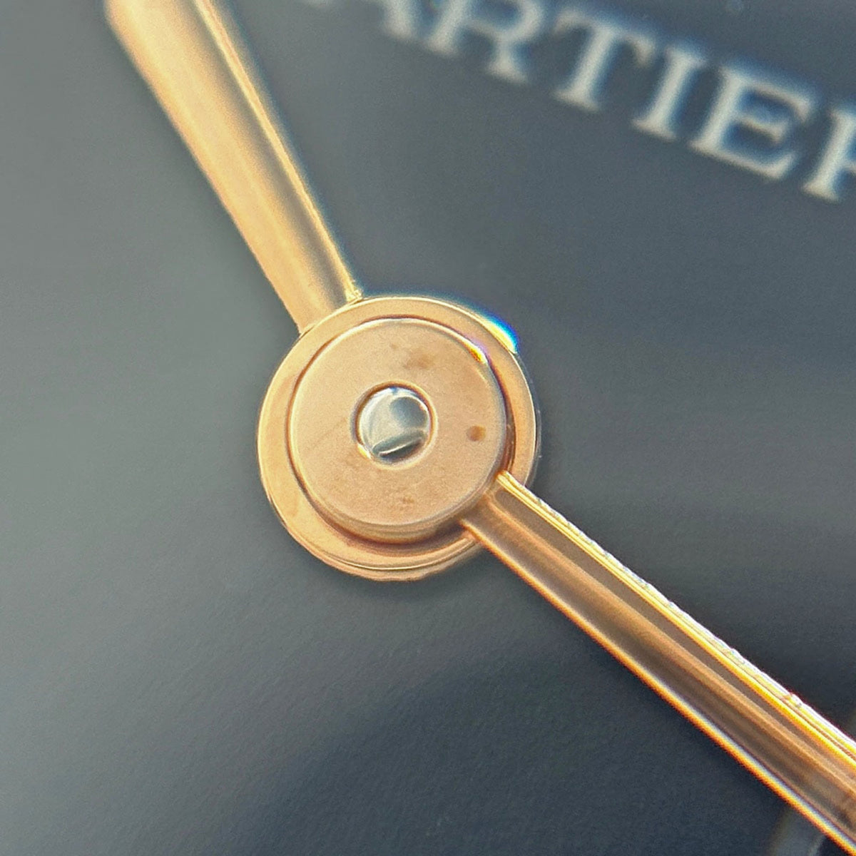 Cartier Tank Française SM W5010001 horloge met zwarte wijzerplaat, 20 mm