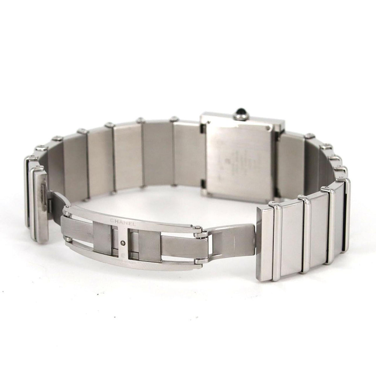 Chanel Mademoiselle D H0830 horloge met witte wijzerplaat, 22 mm
