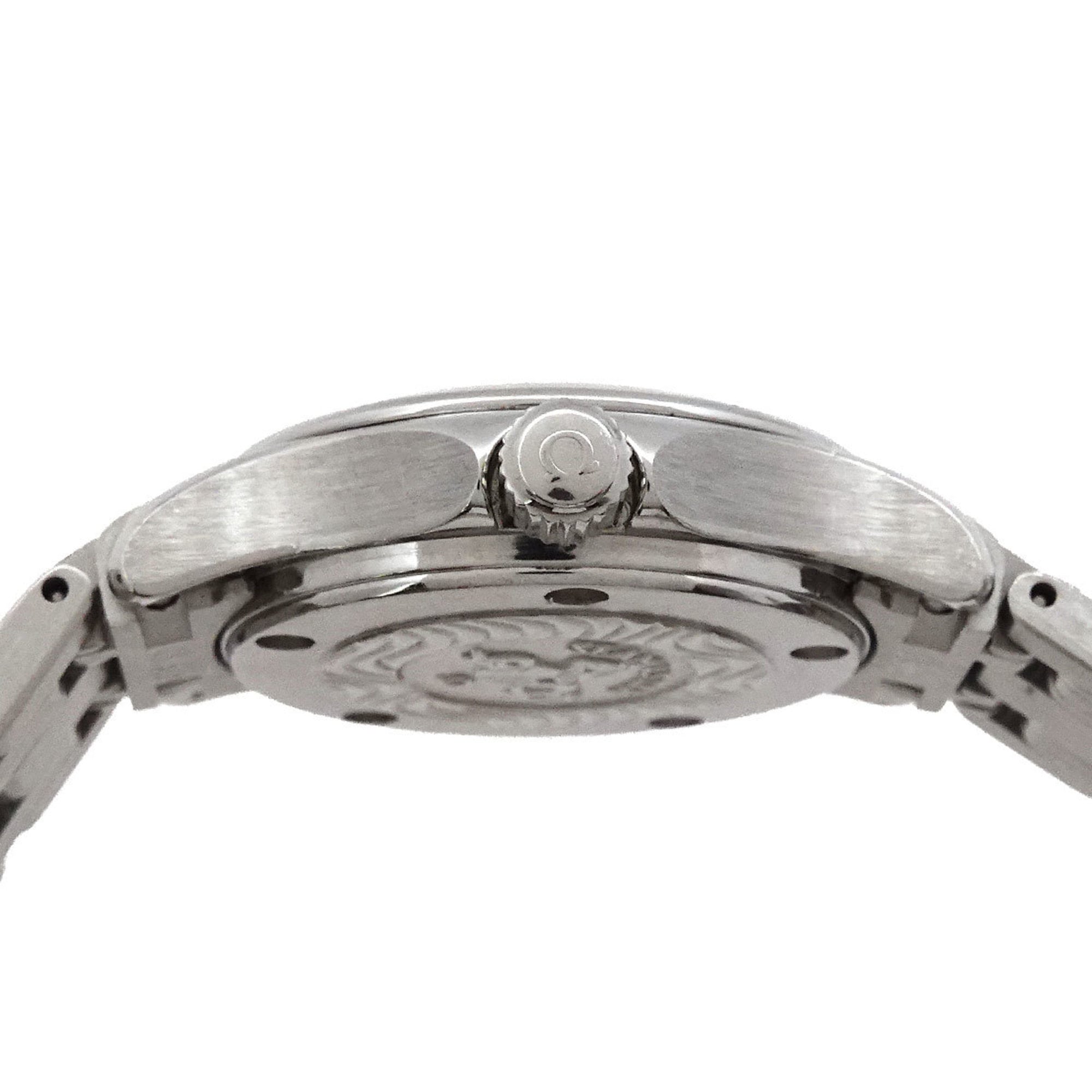 OMEGA Seamaster 120 2581 43 Damenuhr mit Datum, graues QuarzUhrwerk