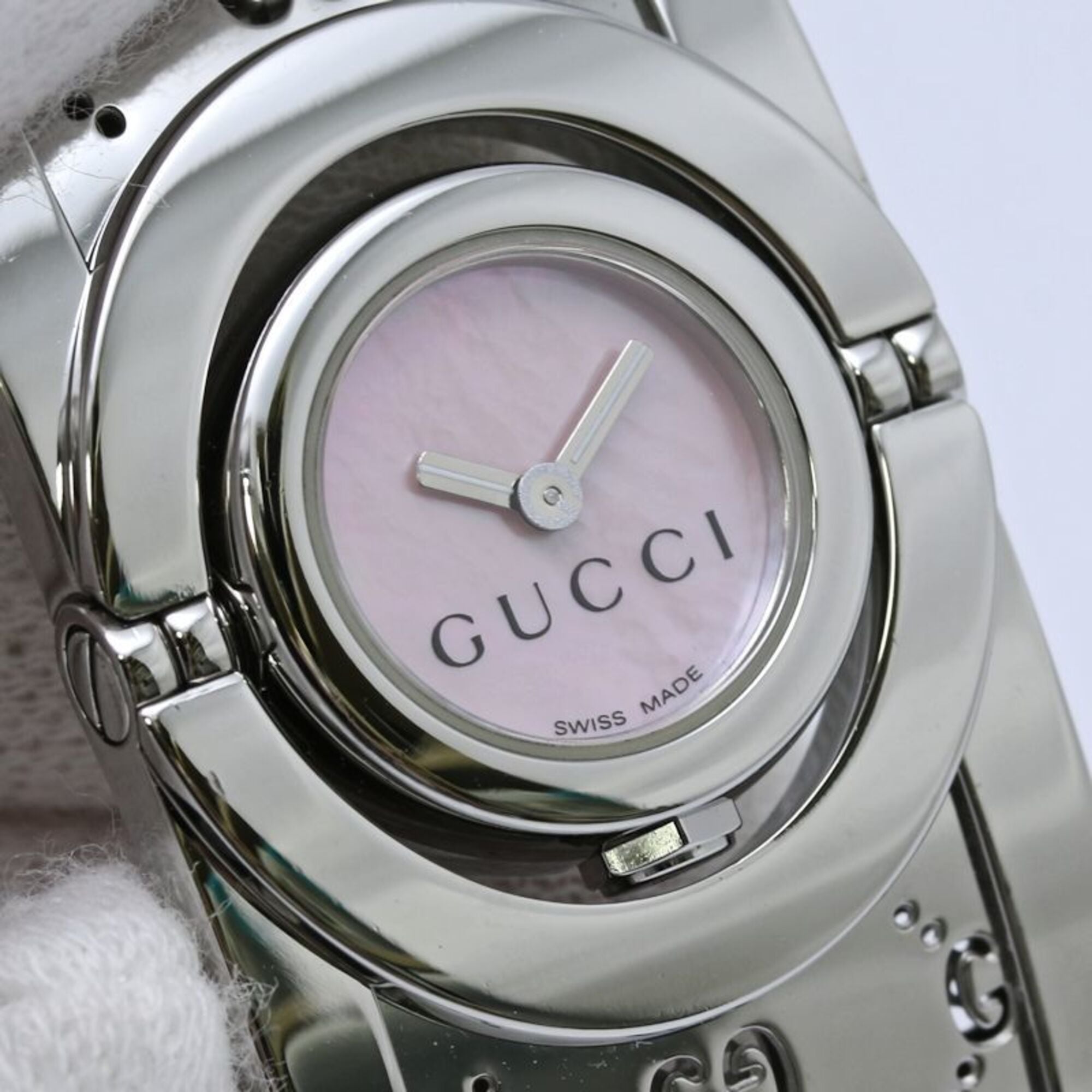 Gucci Toile YA112513 112 Pini Dial 23mm Watch