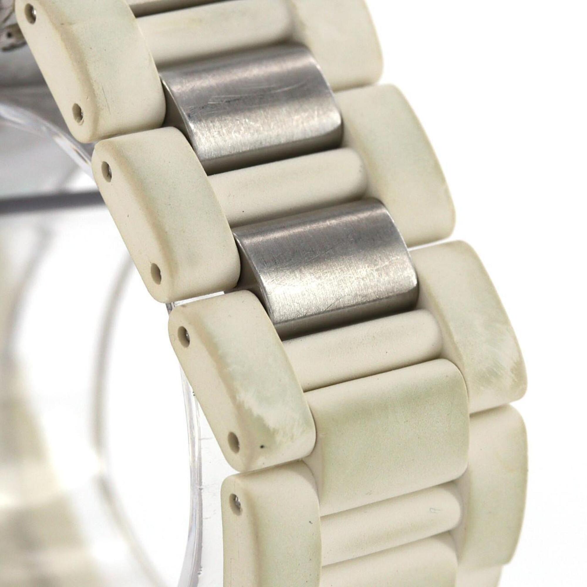 Cartier Chronoscaph LM W10184U2 Silver Dial 38mm Watch