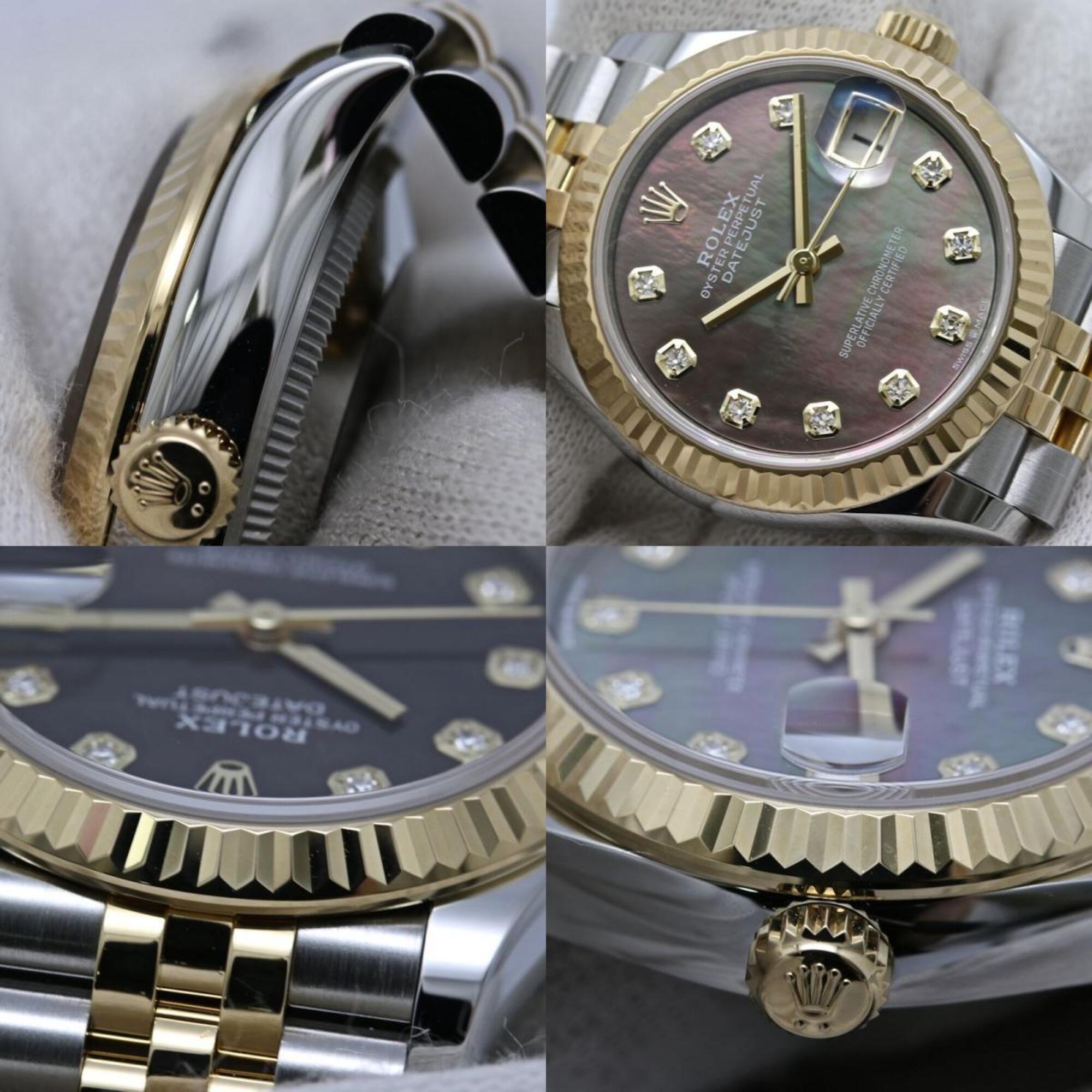 Rolex Datejust 278273NG Black Dial 31mm Watch