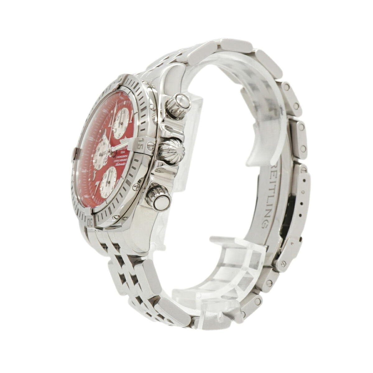 Breitling Chronomat Evolution A13356 Red color Dial 42mm Watch