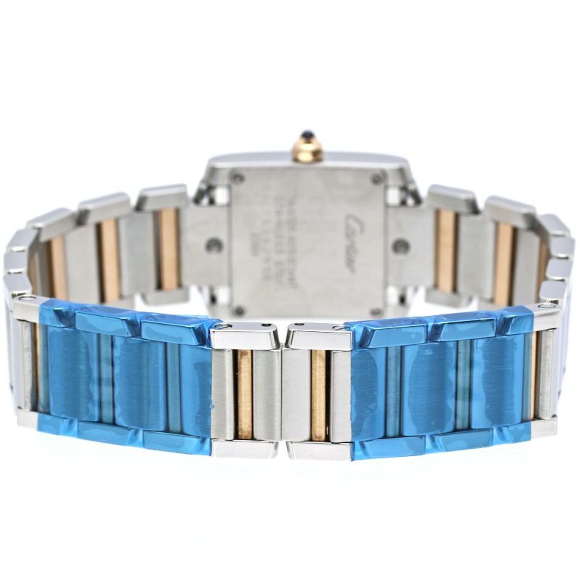 CARTIER Tank Française SM W51027Q4 Wo SSx18KPG 40559