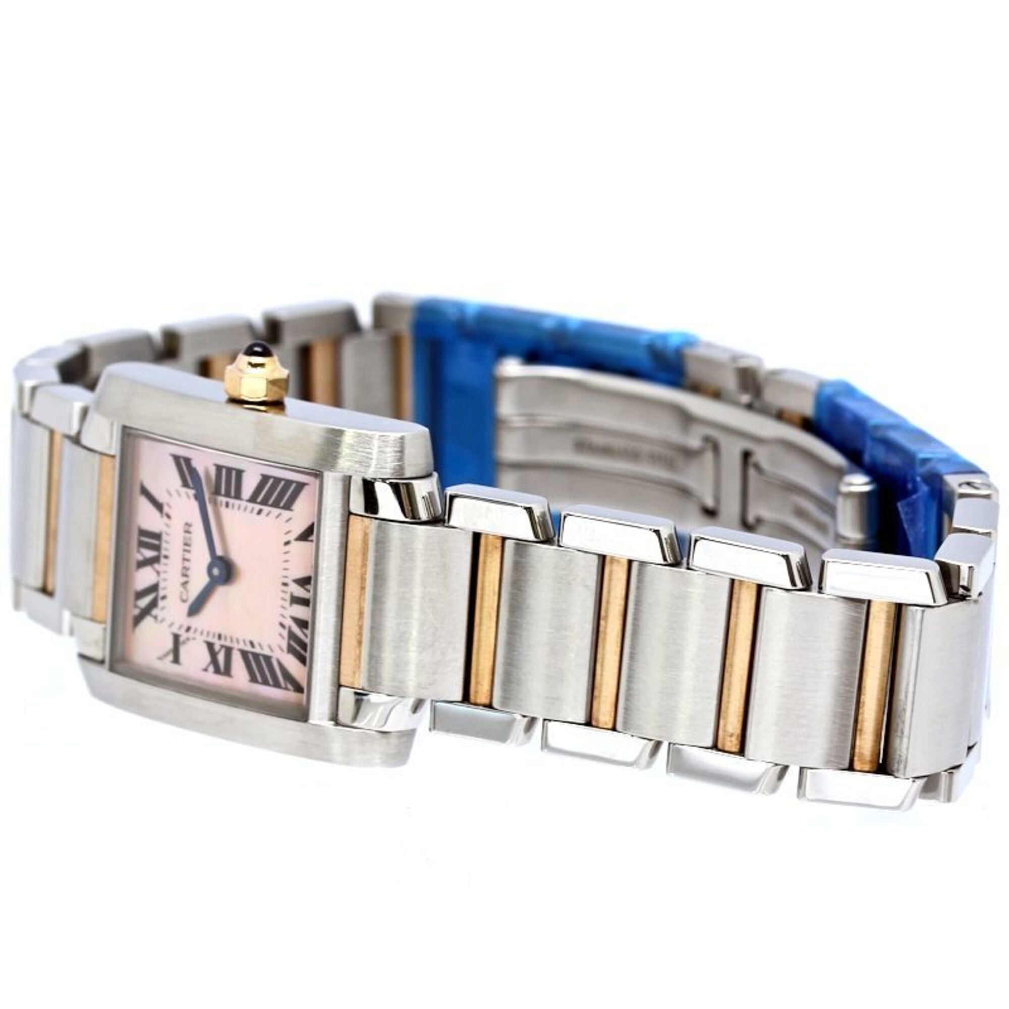 CARTIER Tank Française SM W51027Q4 Wo SSx18KPG 40559