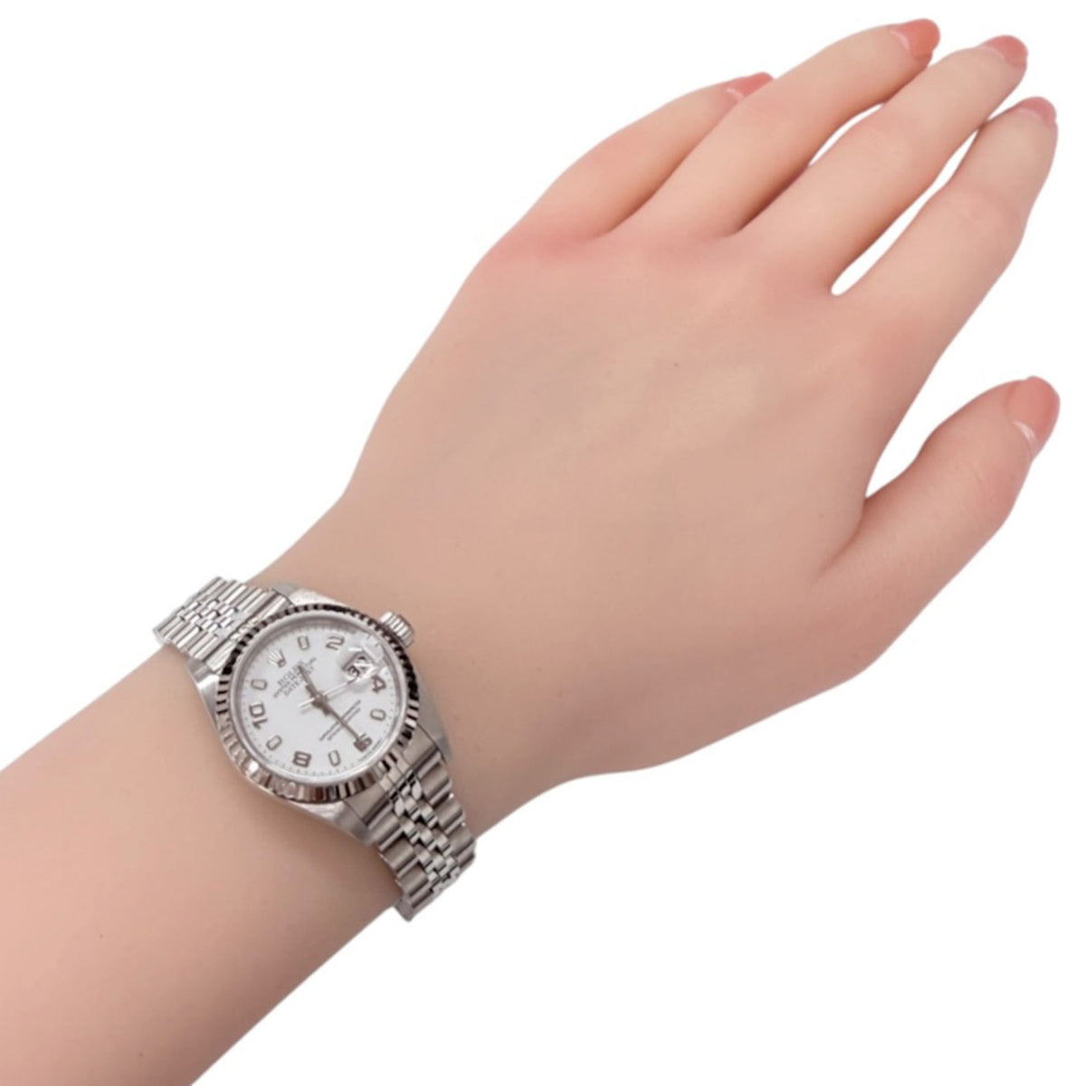 Rolex Datejust Oyster Perpetual 79174 White Dial 26mm Watch