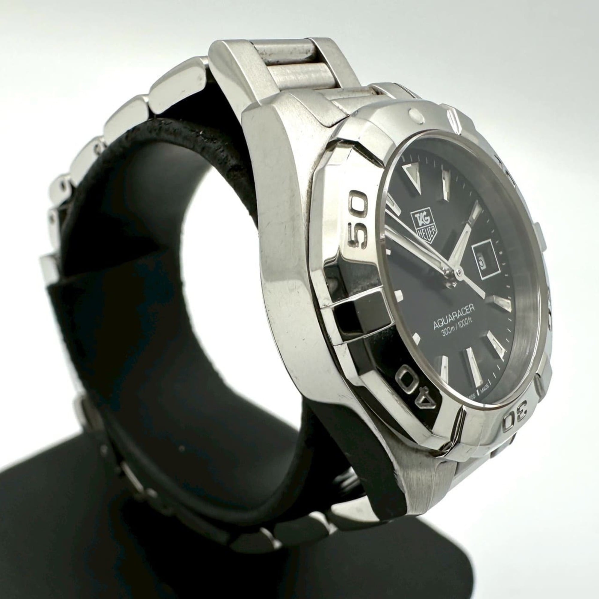 TAG HEUER Aquaracer WAY1410.BA0920 Quarz-Damenuhr aus EdelstahlSchwarz