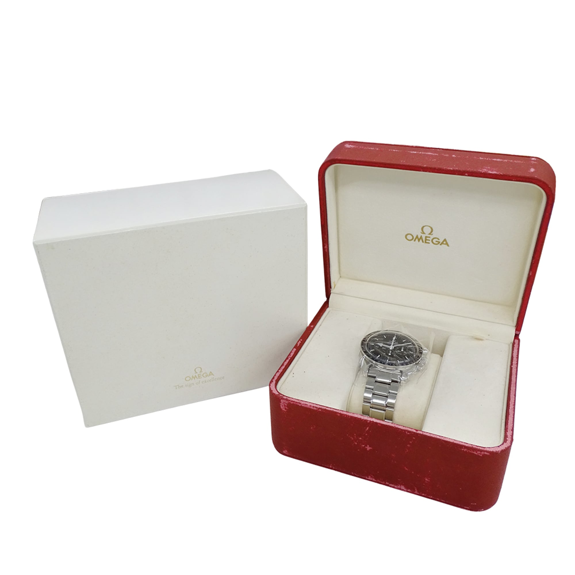 Omega Speedmaster ST145.0022 Brand: Professional Hand-wound Stainless Steel (SS) Silver & Black.