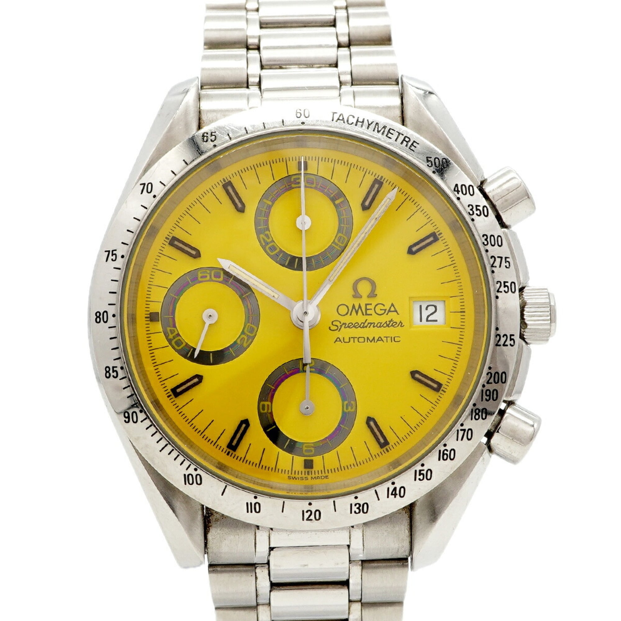 Omega Speedmaster 3511.12 Yellow Dial Stainless steel 39mm Watch