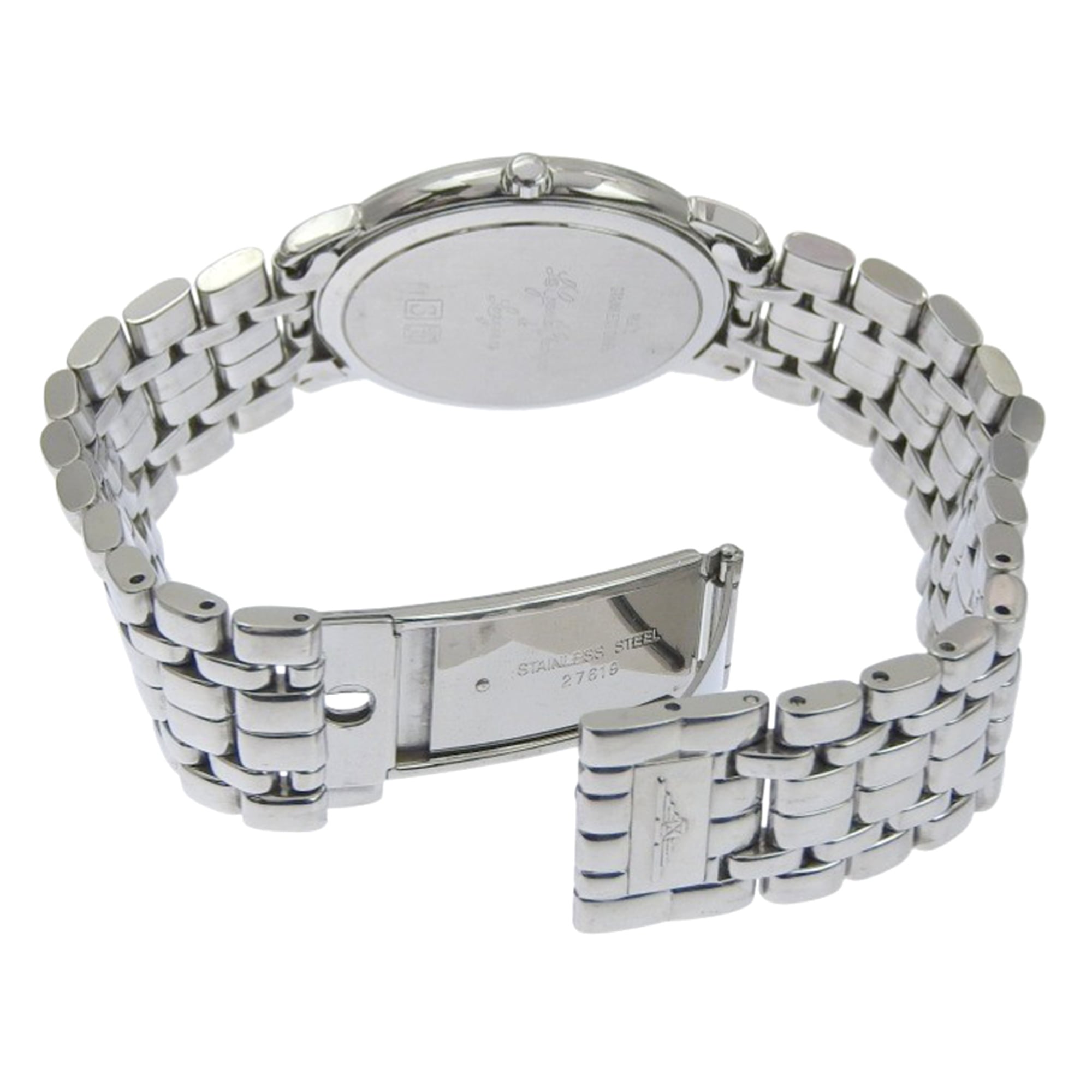 Longines Grand Classic L4.677.4 roestvrijstalen quartz-horloge met analoge wijzerplaat en grijze wijzerplaat – dames