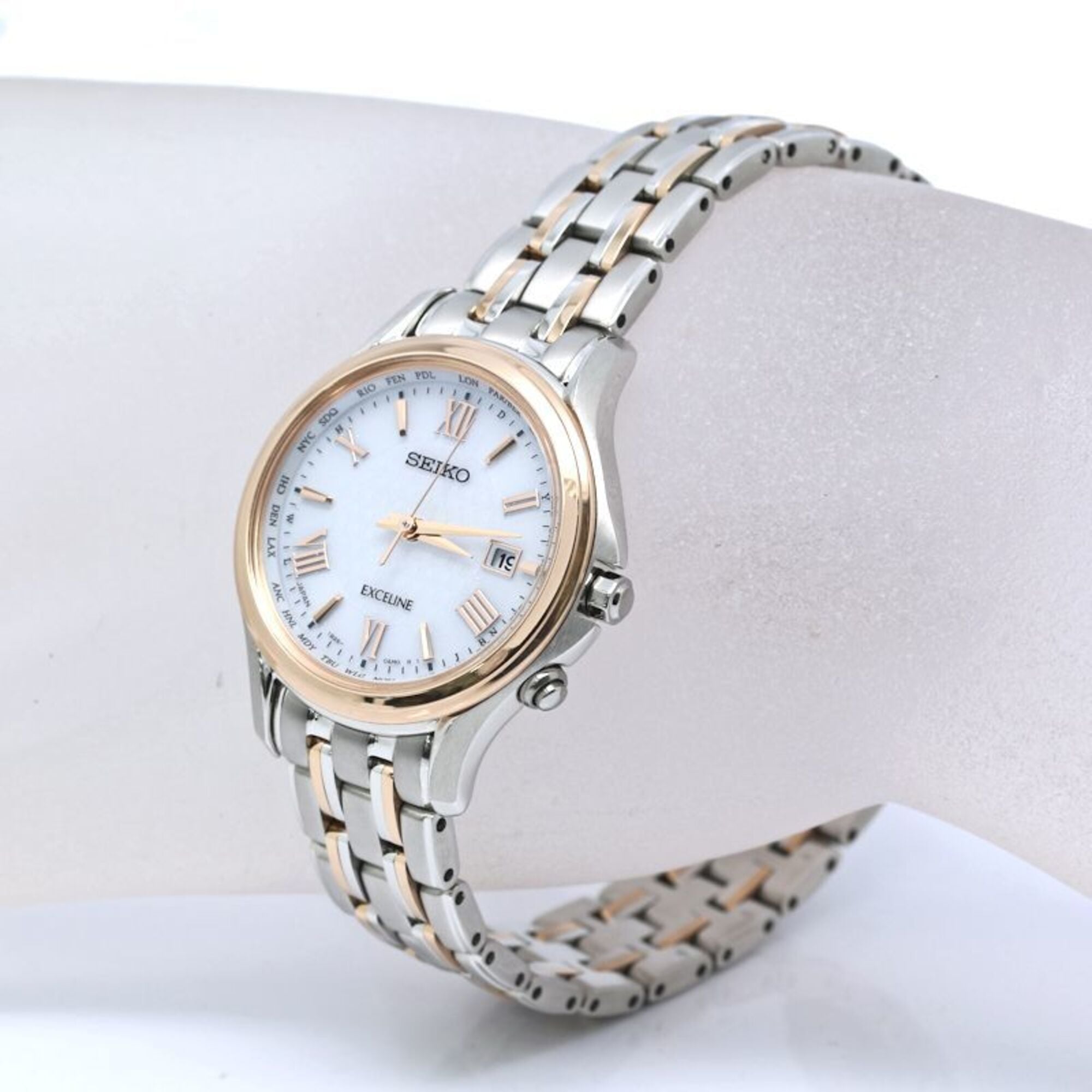 SEIKO Dolce & Exceline SWCW162 1B35-0AE0 Titanium dameshorloge /40417