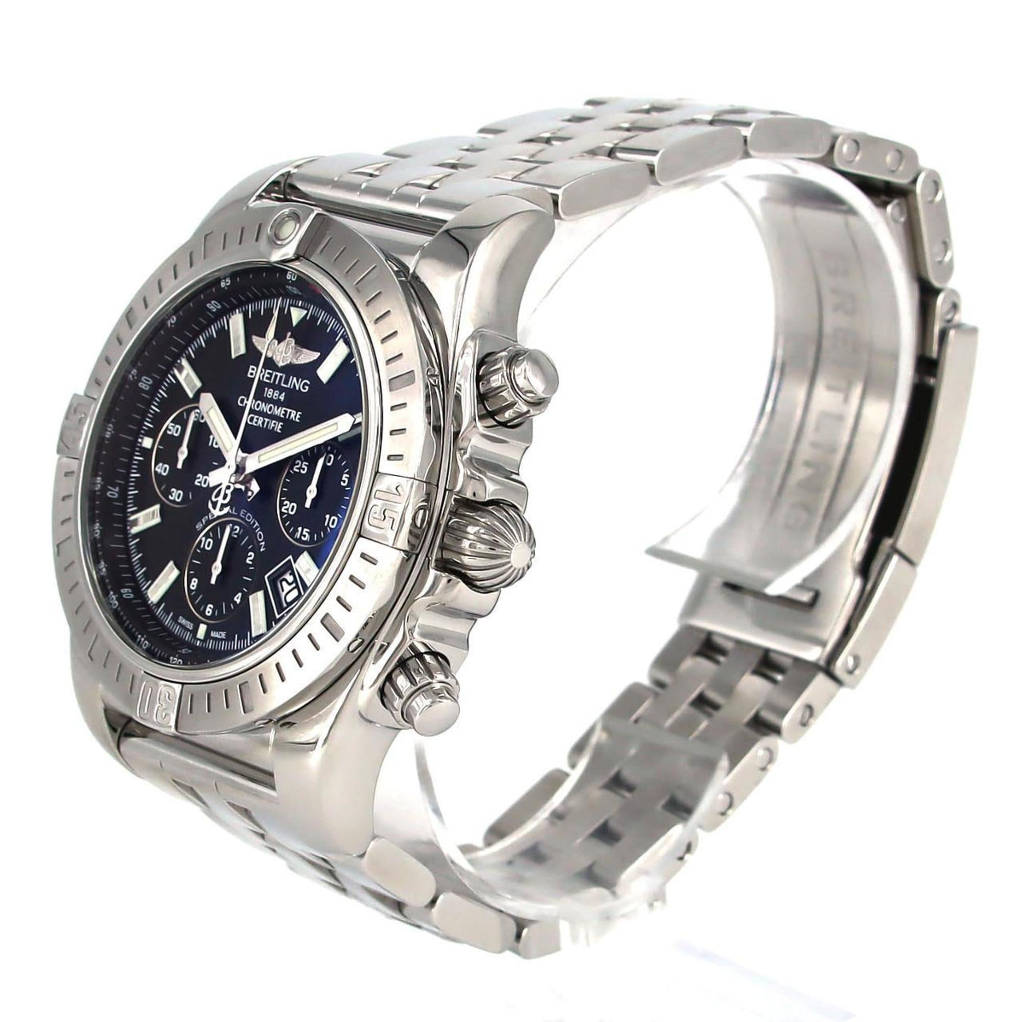 Breitling Chronomat JSP AB0115 AB0115111B1A1 SS Wristwatch Automatic