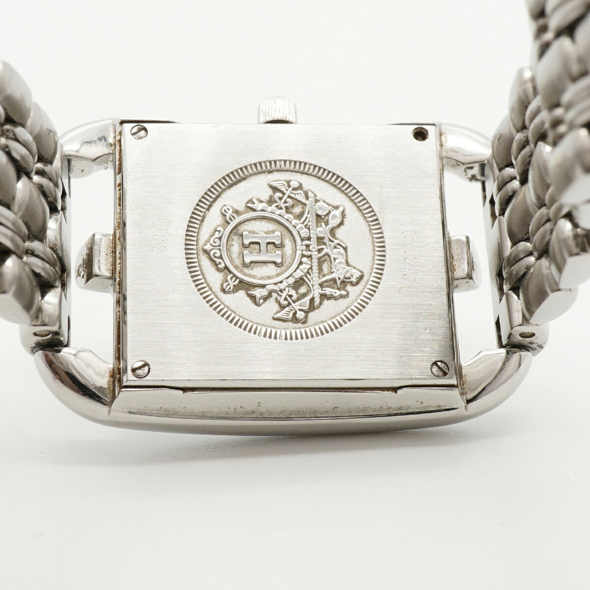 Hermes Cape Cod CC1.210, graues Zifferblatt, 23 mm Uhr