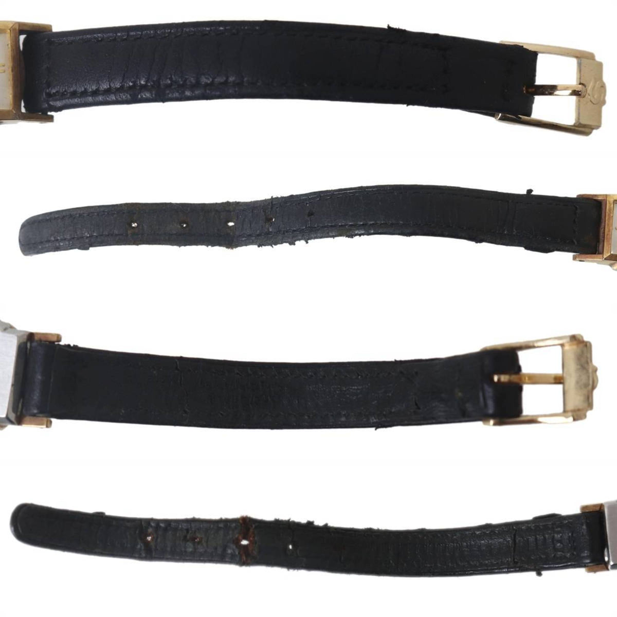 SEIKO Merit Women's Hand-Wound DiaShock 17 Jewels Watch, Gold and Black, 5257, Fits wrists from 14cm to 17.5cm