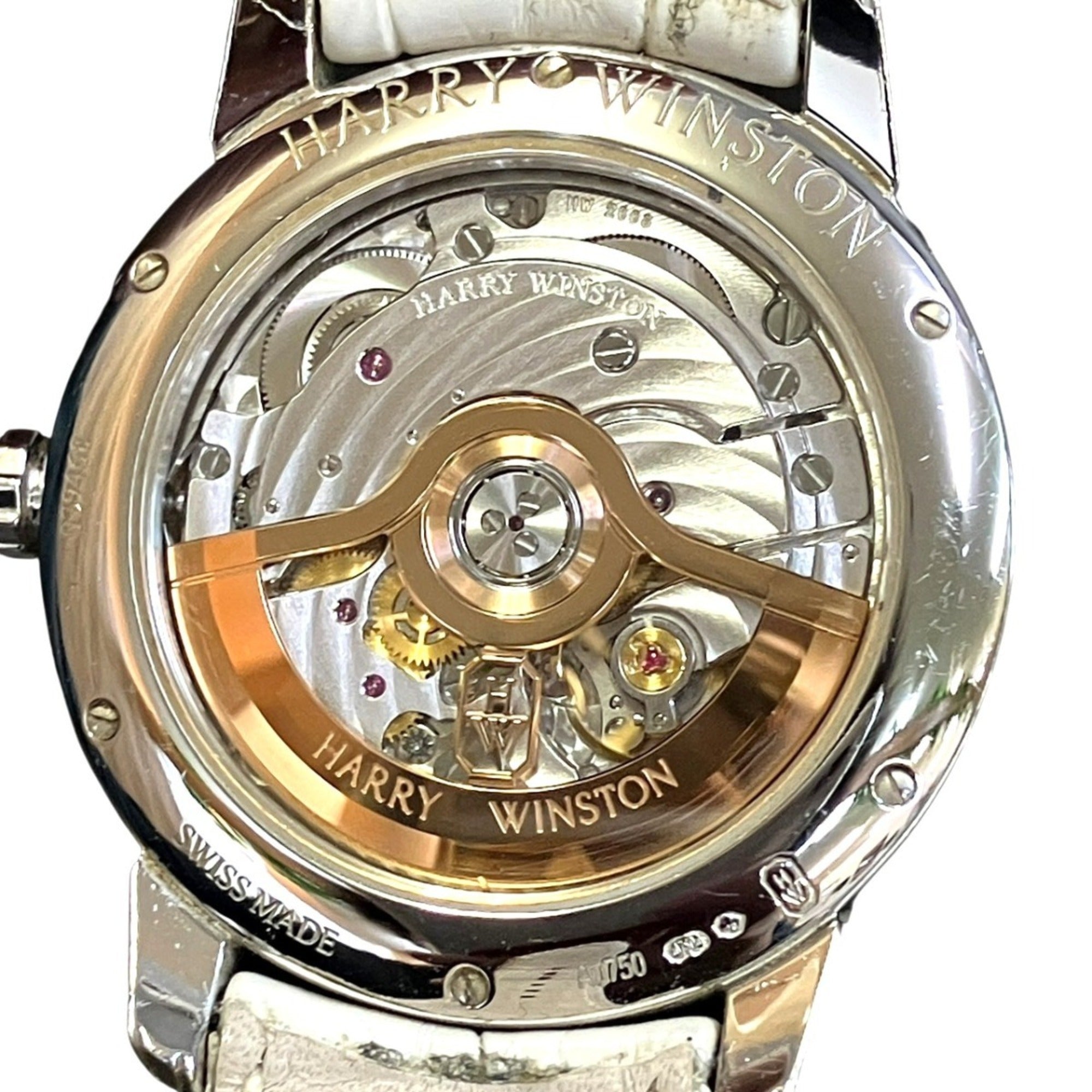 Harry Winston Midnight Diamond Stalactite MIDAHM36WW001 Pearl Dial 36mm Watch