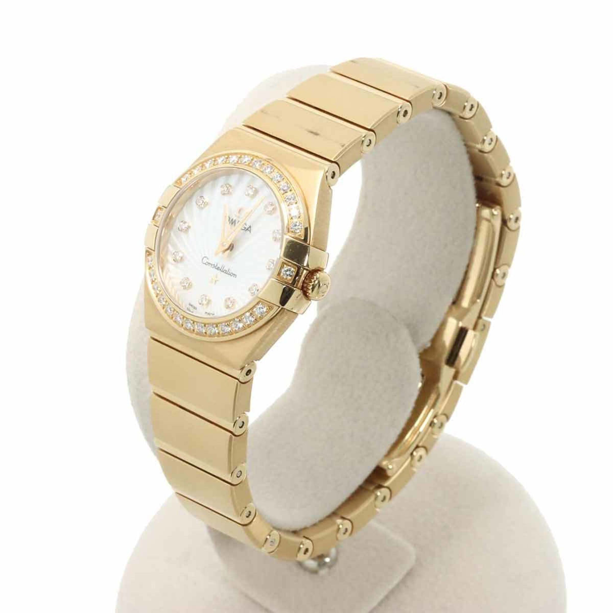 Omega Constellation 123 55 24 60 55 001 White Dial 24mm Watch