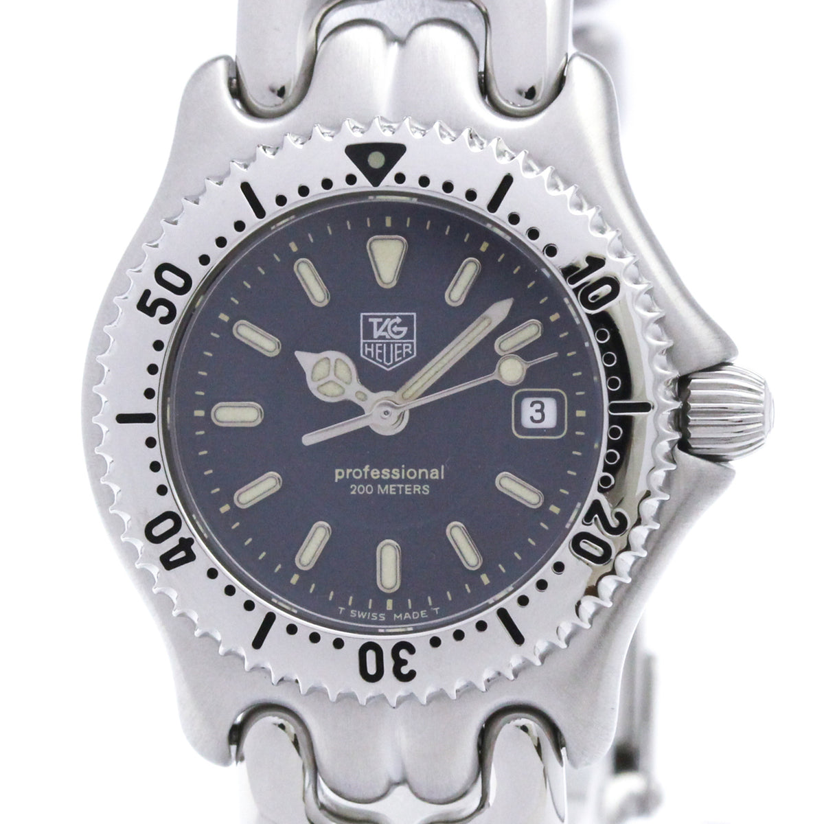 TAG Heuer Sel WG1317-2, marineblaues Zifferblatt, 28 mm Uhr