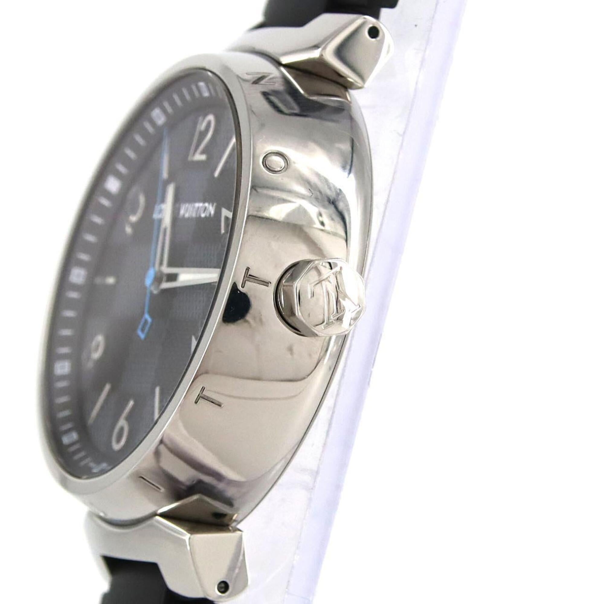 Louis Vuitton Tambour QA073 Black Dial 41mm Watch